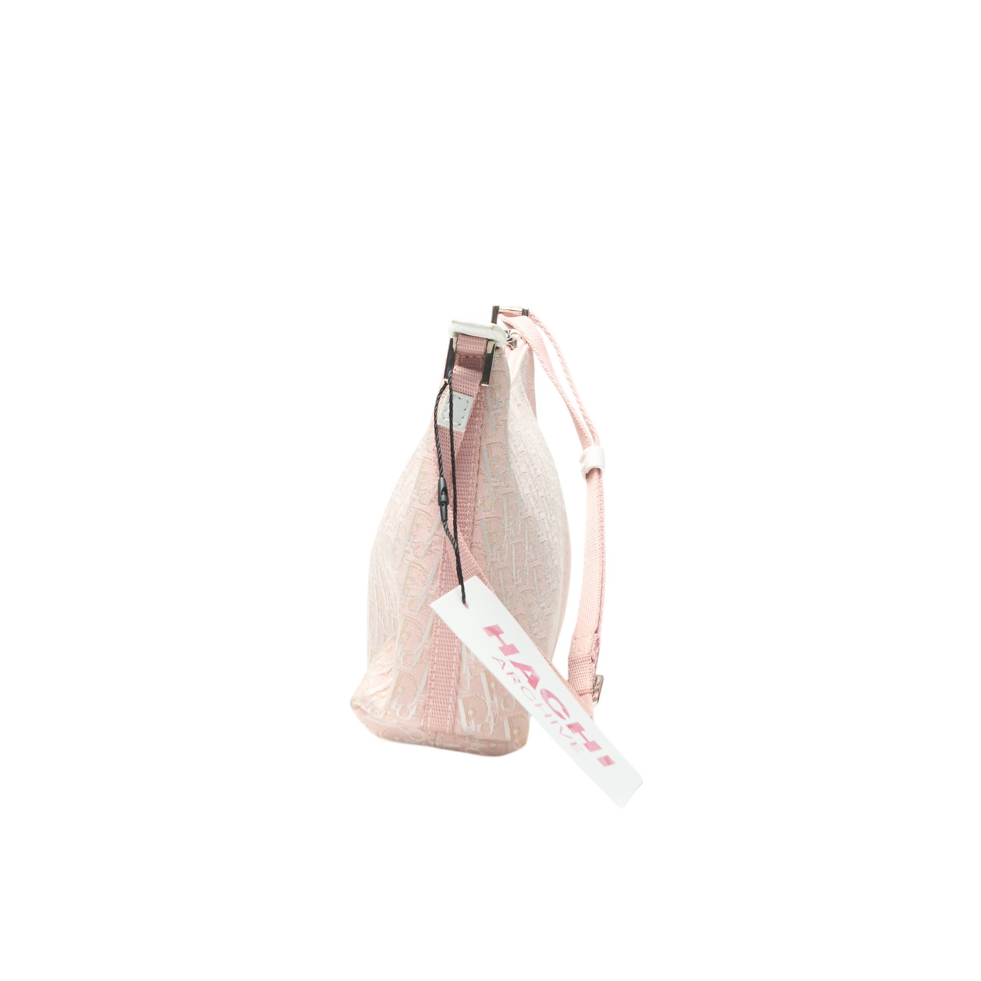 christian dior 2000s pink trotter bag