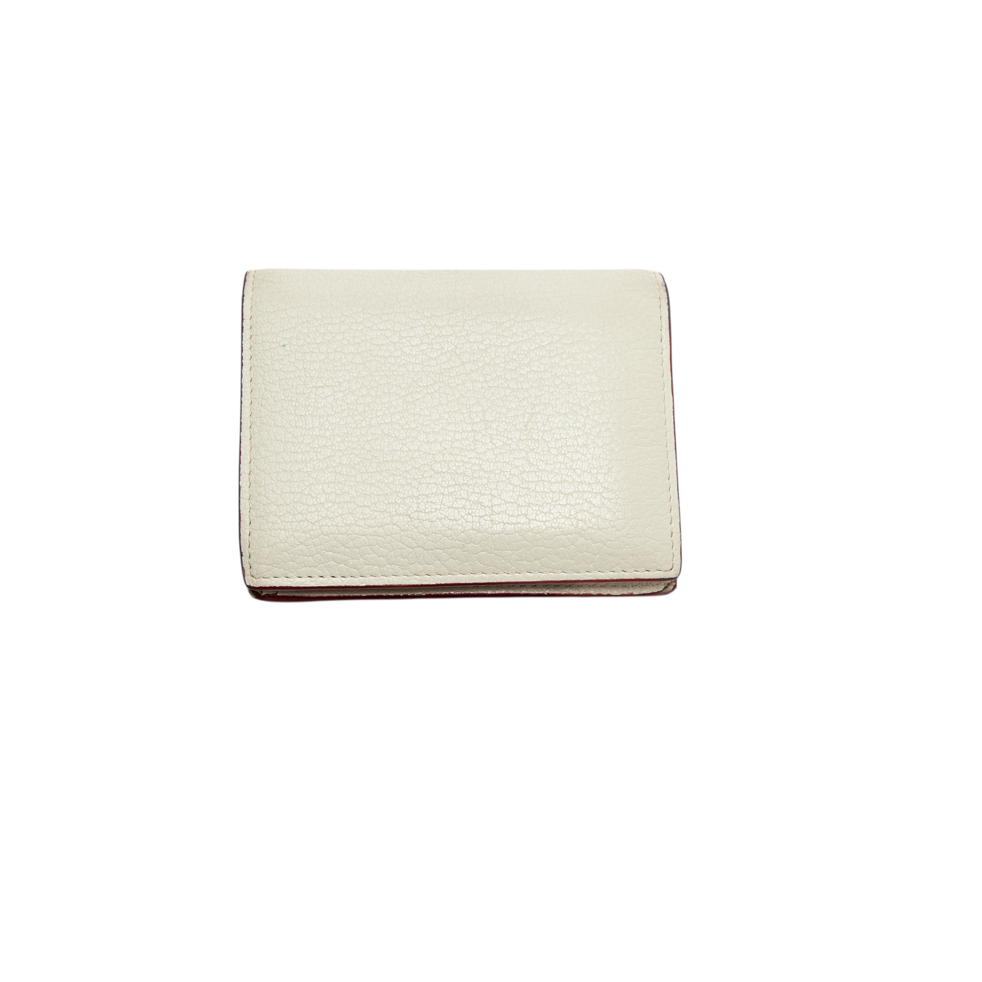 miu miu white heart wallet