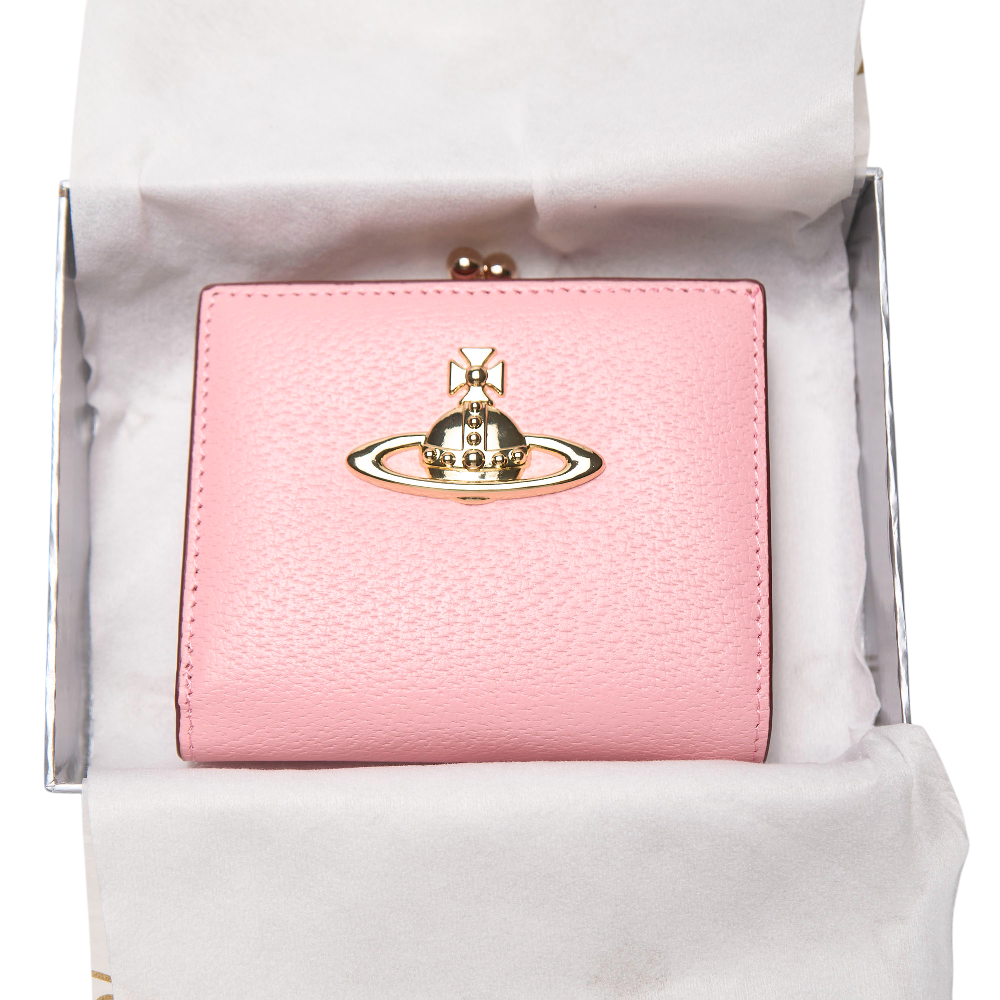 vivienne westwood light pink wallet