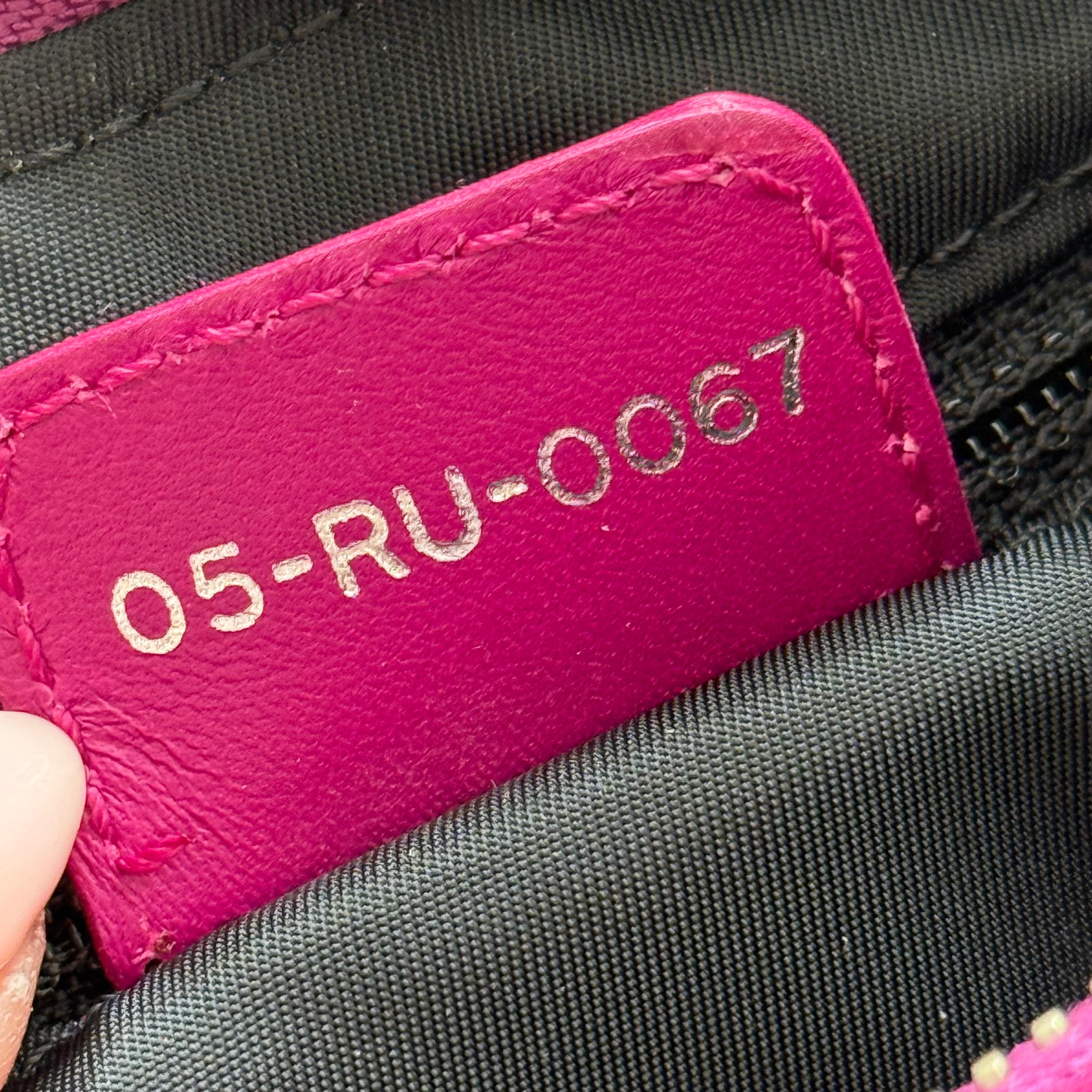 christian dior 2000s pink shoulder bag