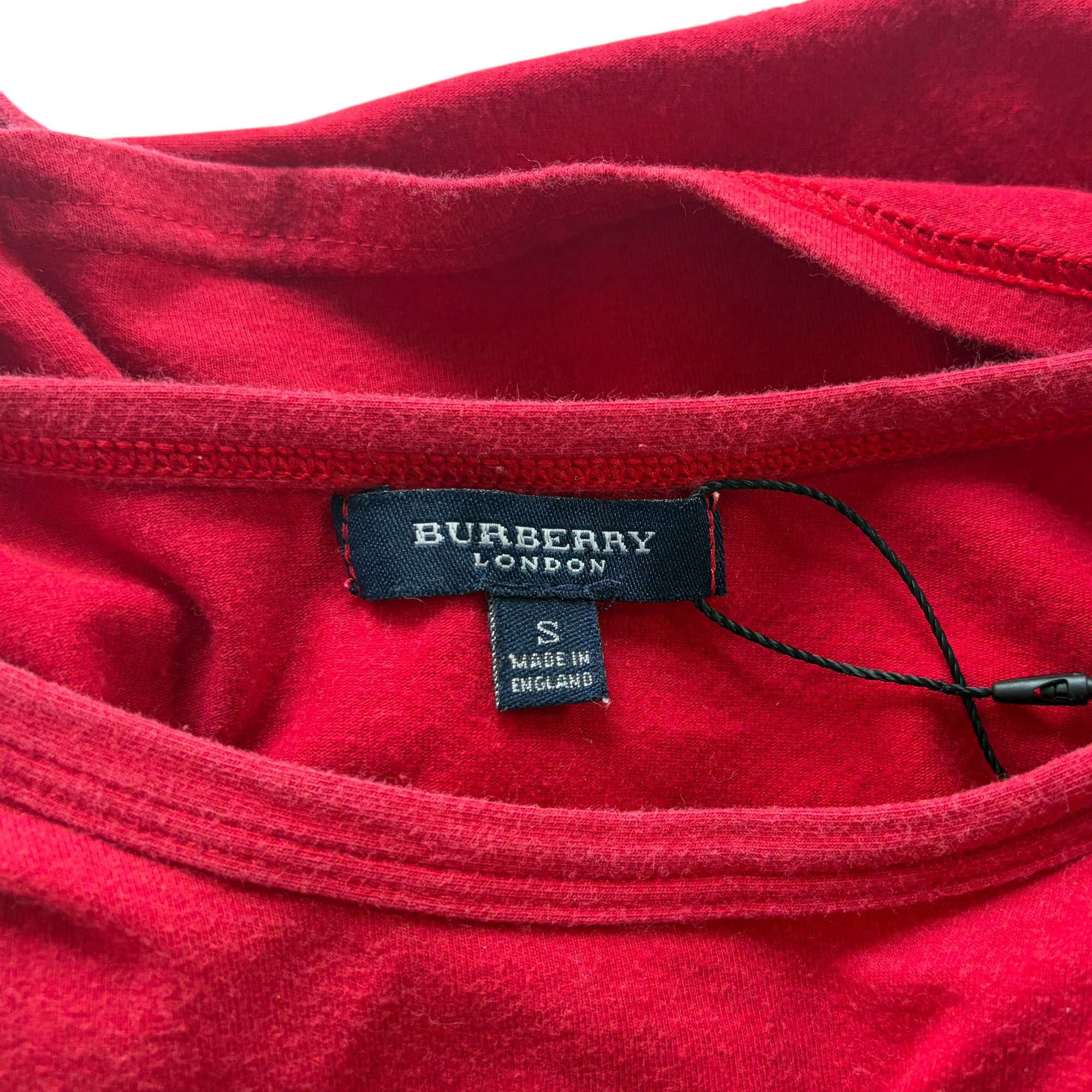 burberry red top