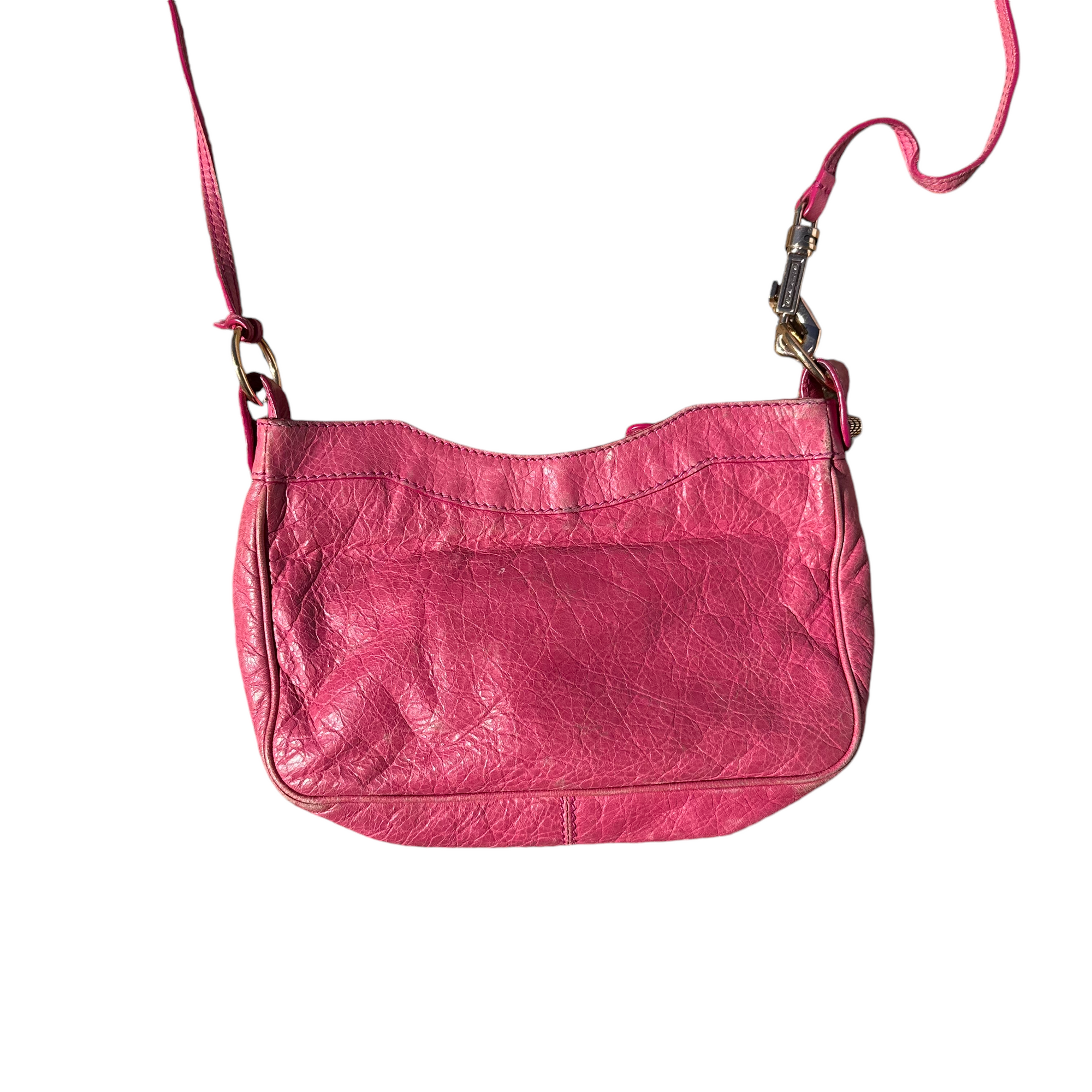 balenciaga pink city bag