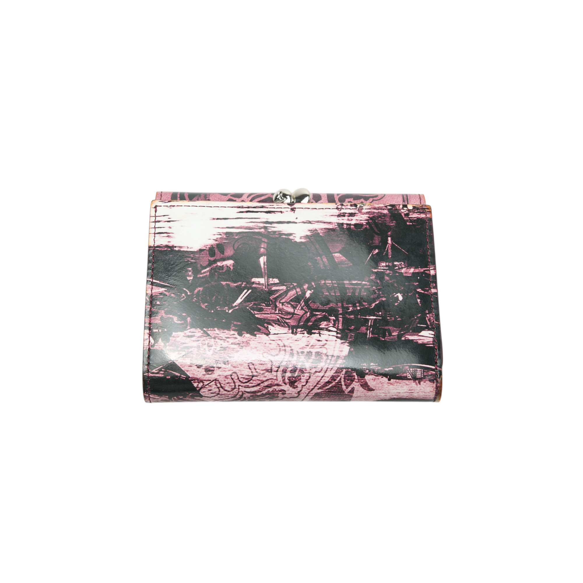 vivienne westwood purple floral wallet