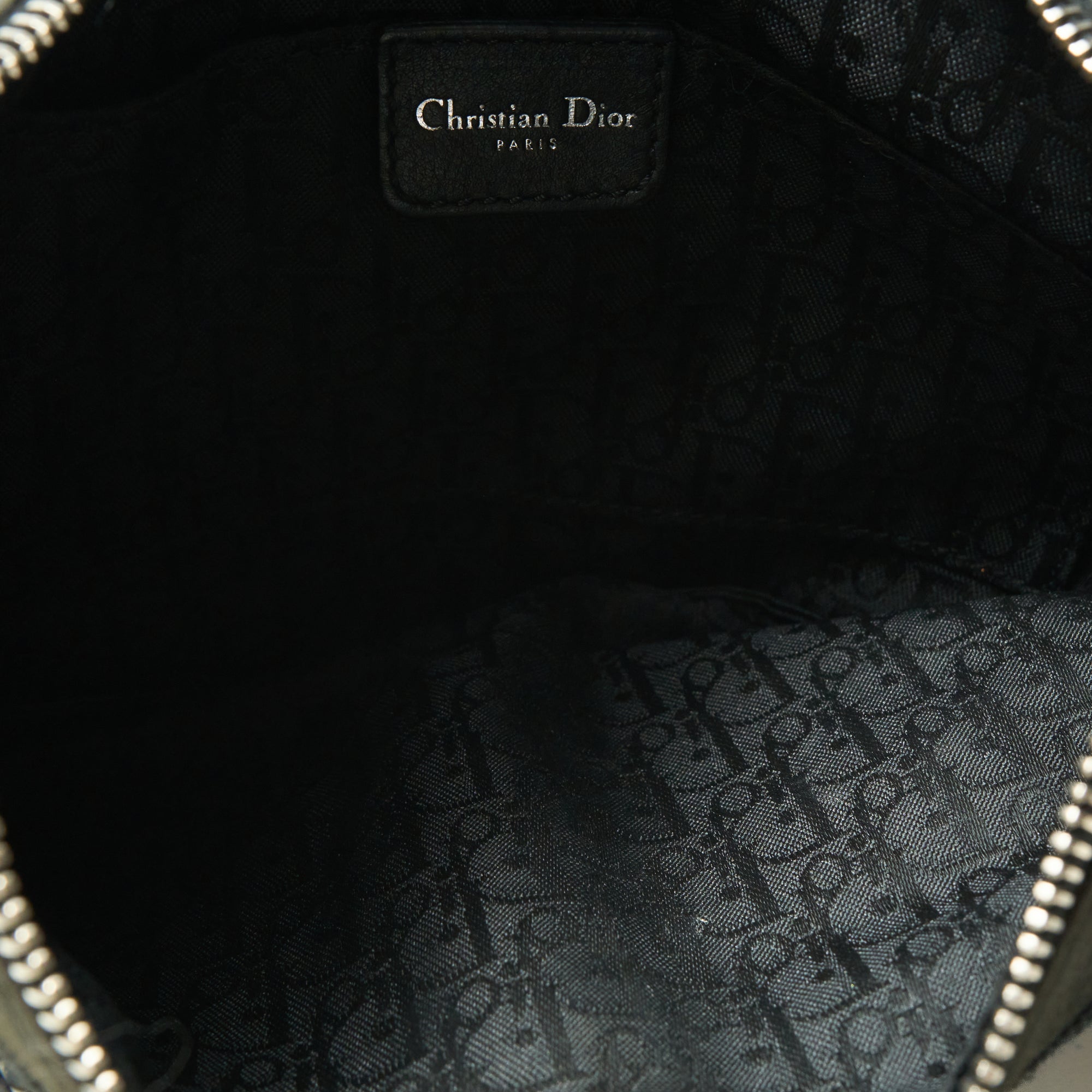 christian dior 2000s black lace shoulder bag