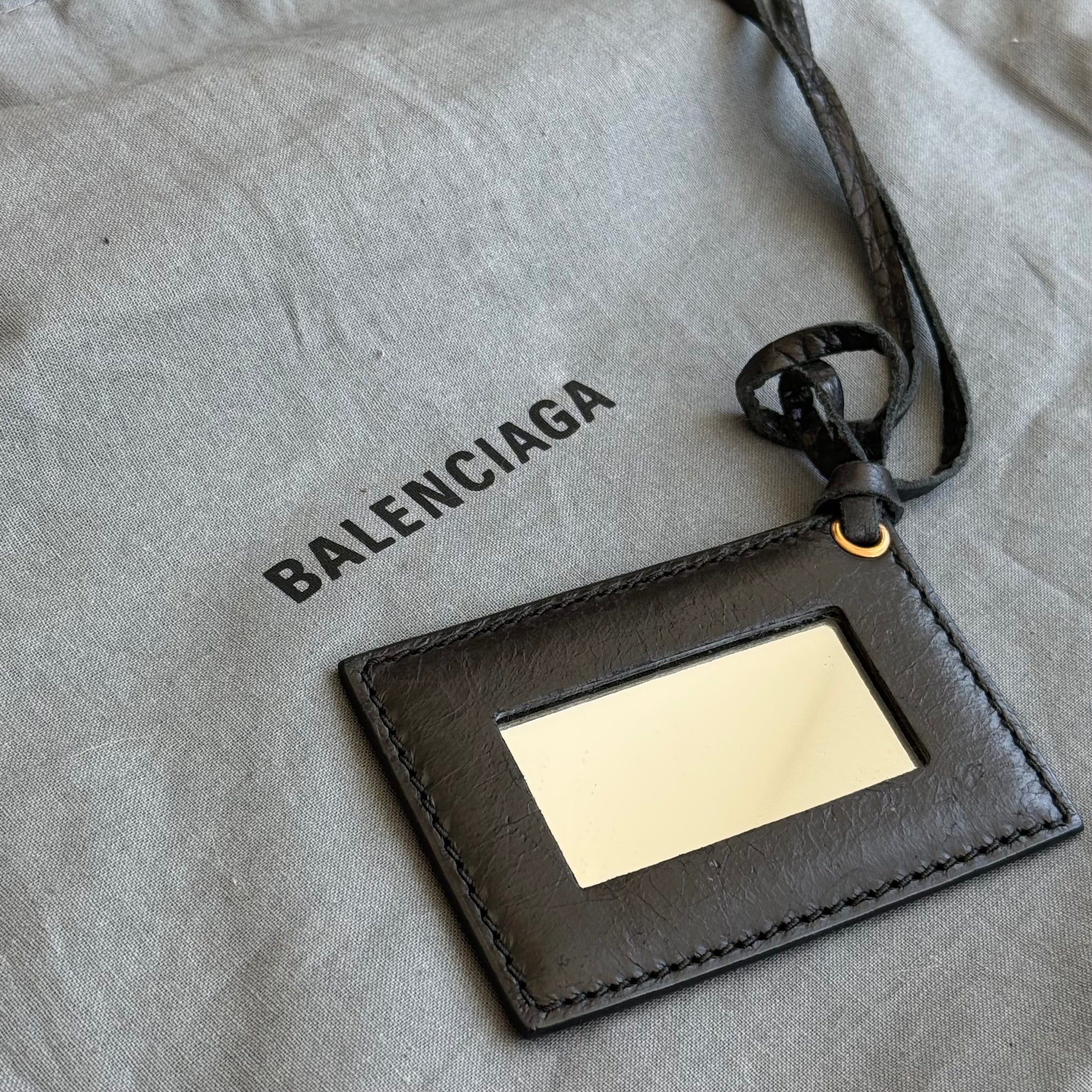 balenciaga black motocross clutch bag