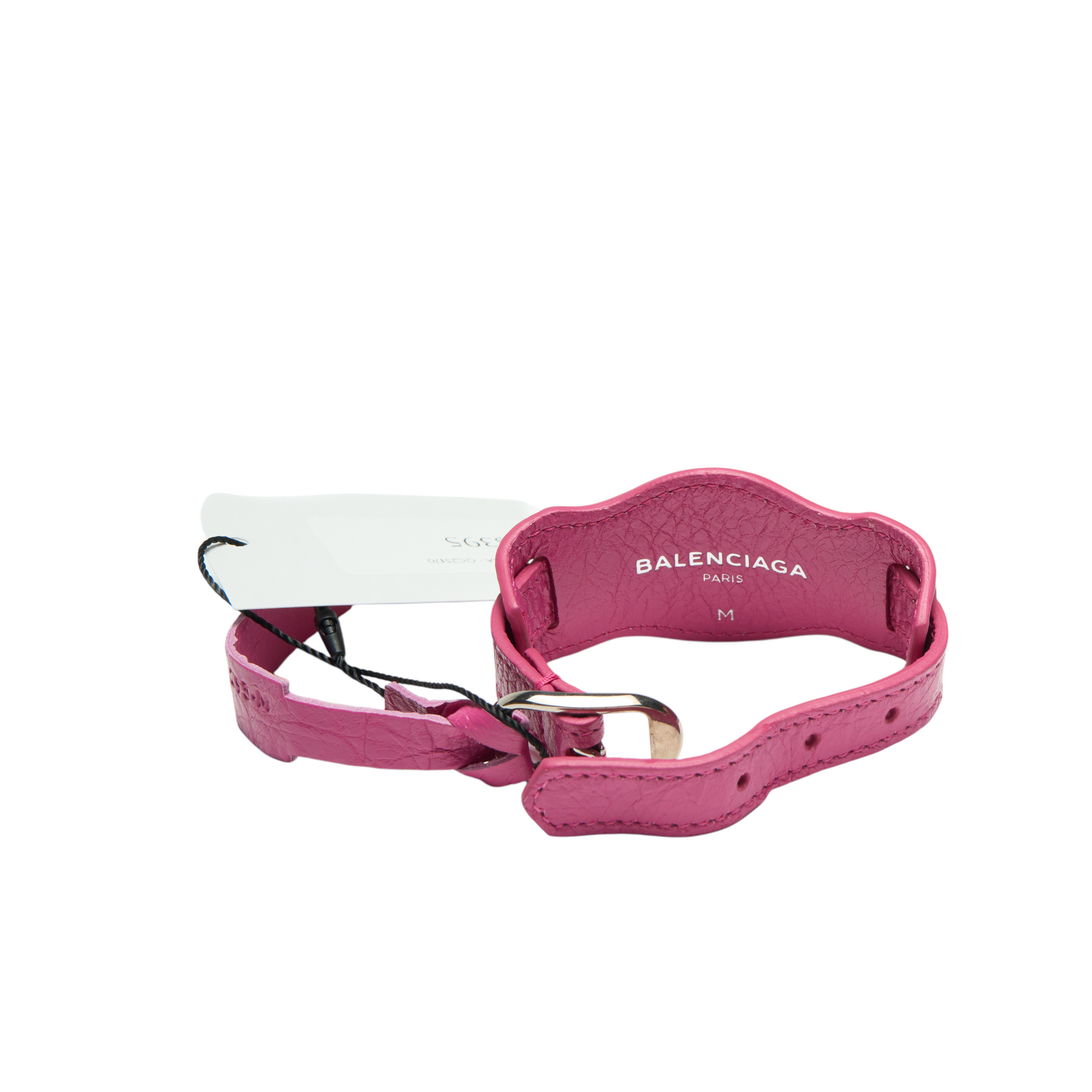 balenciaga 2000s pink city bracelet