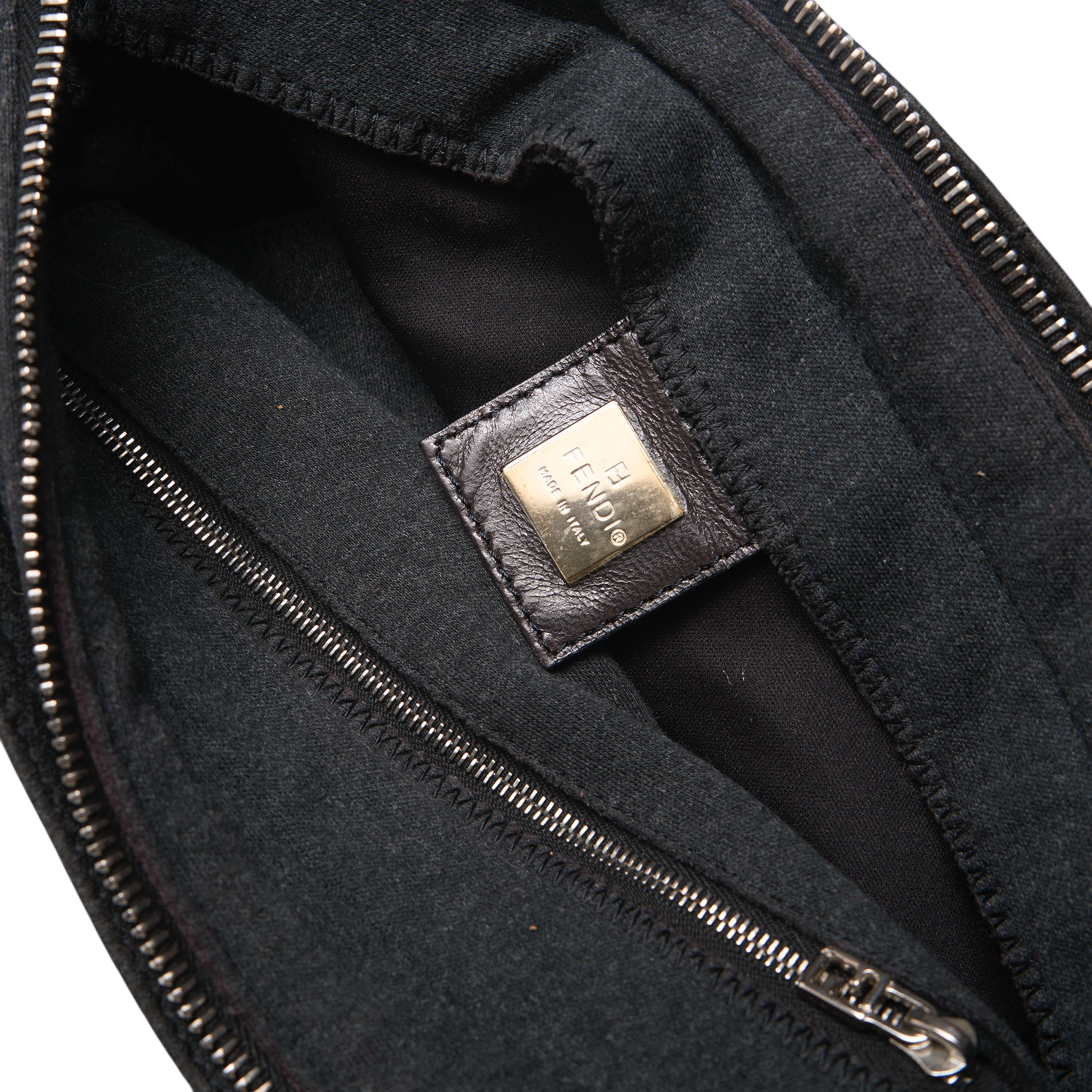 fendi 2000s gray mamma bucket bag