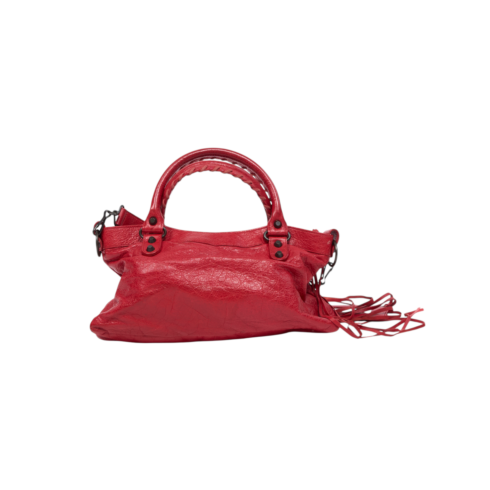 balenciaga 2000s red first bag