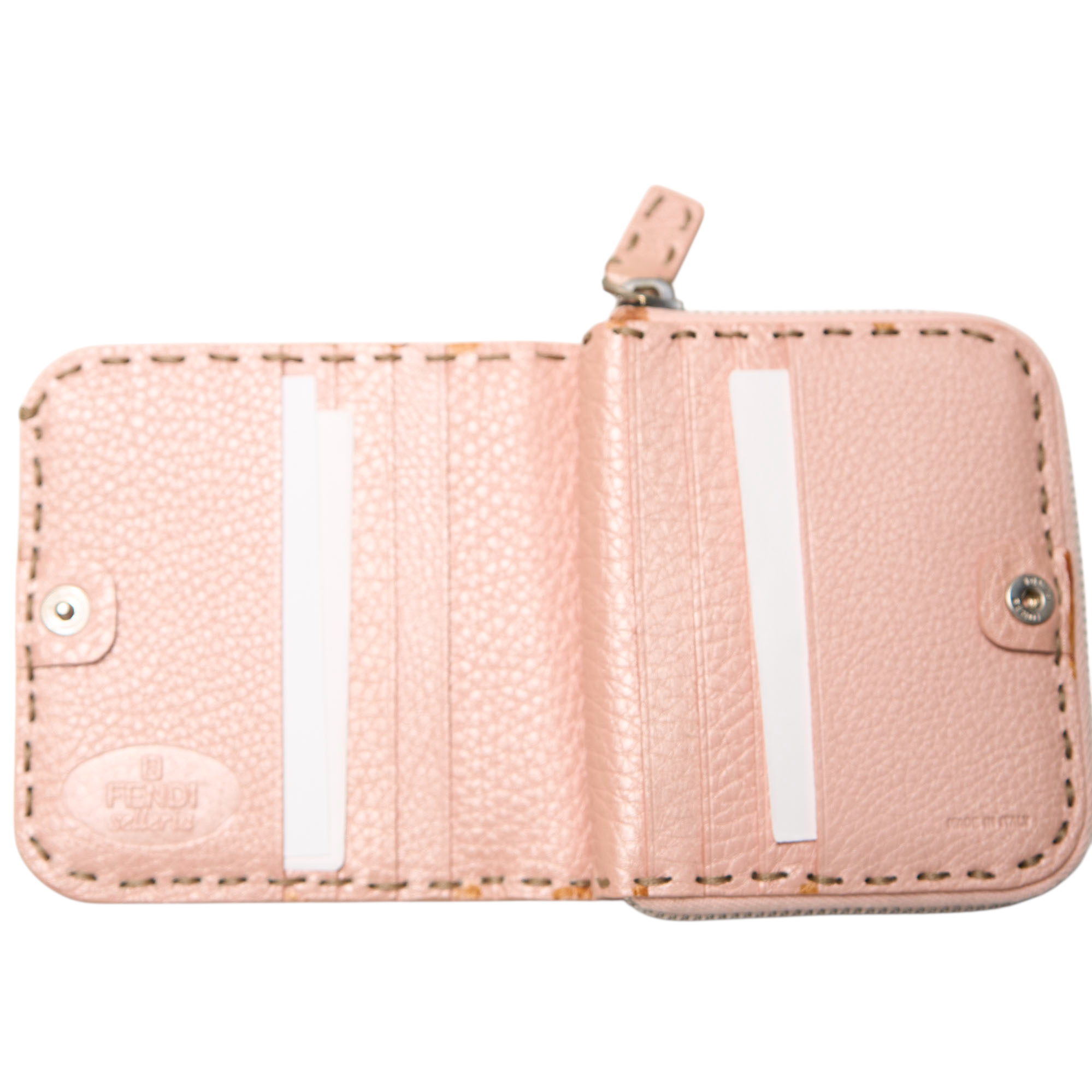 fendi 2000s pink wallet