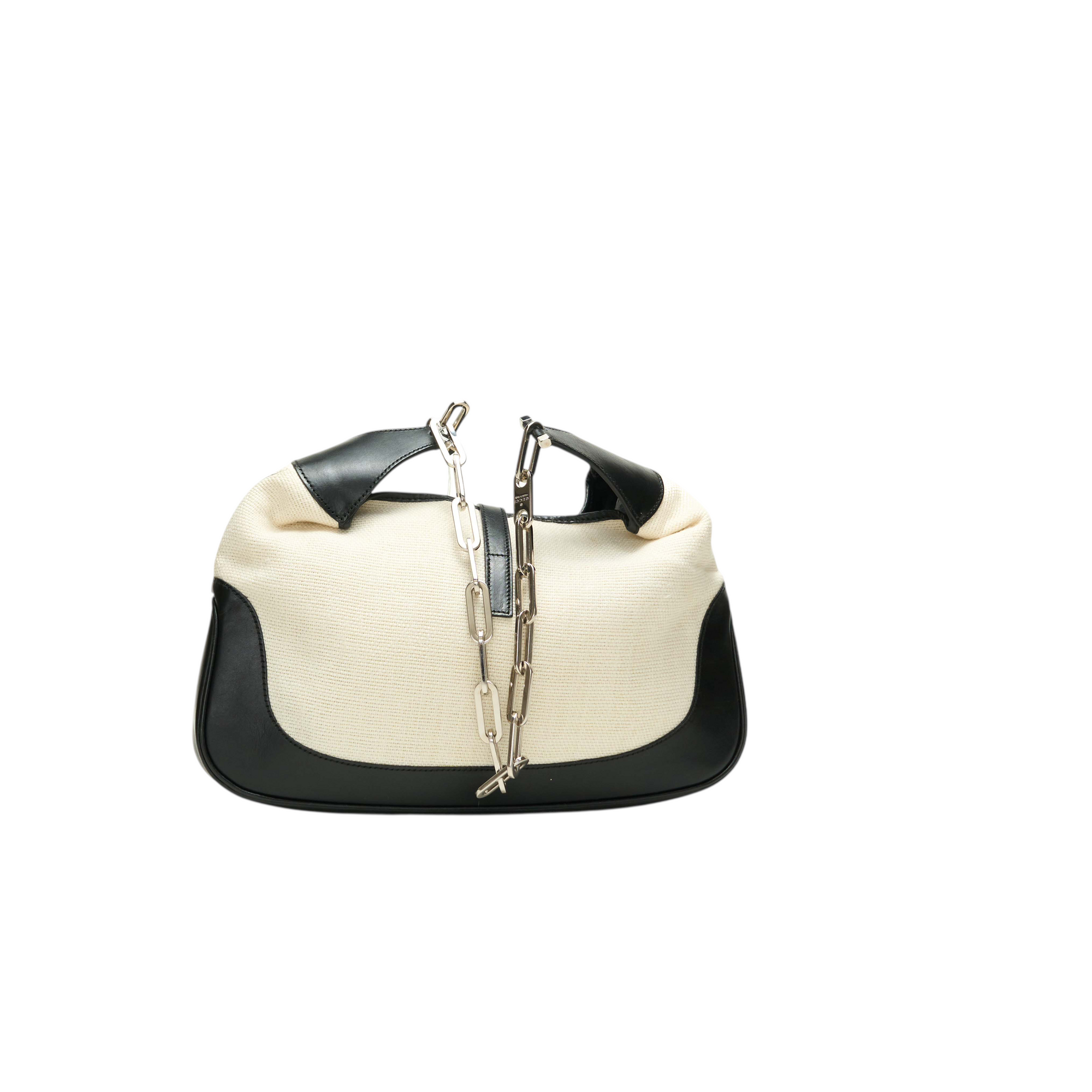 gucci 2000s white jackie bag