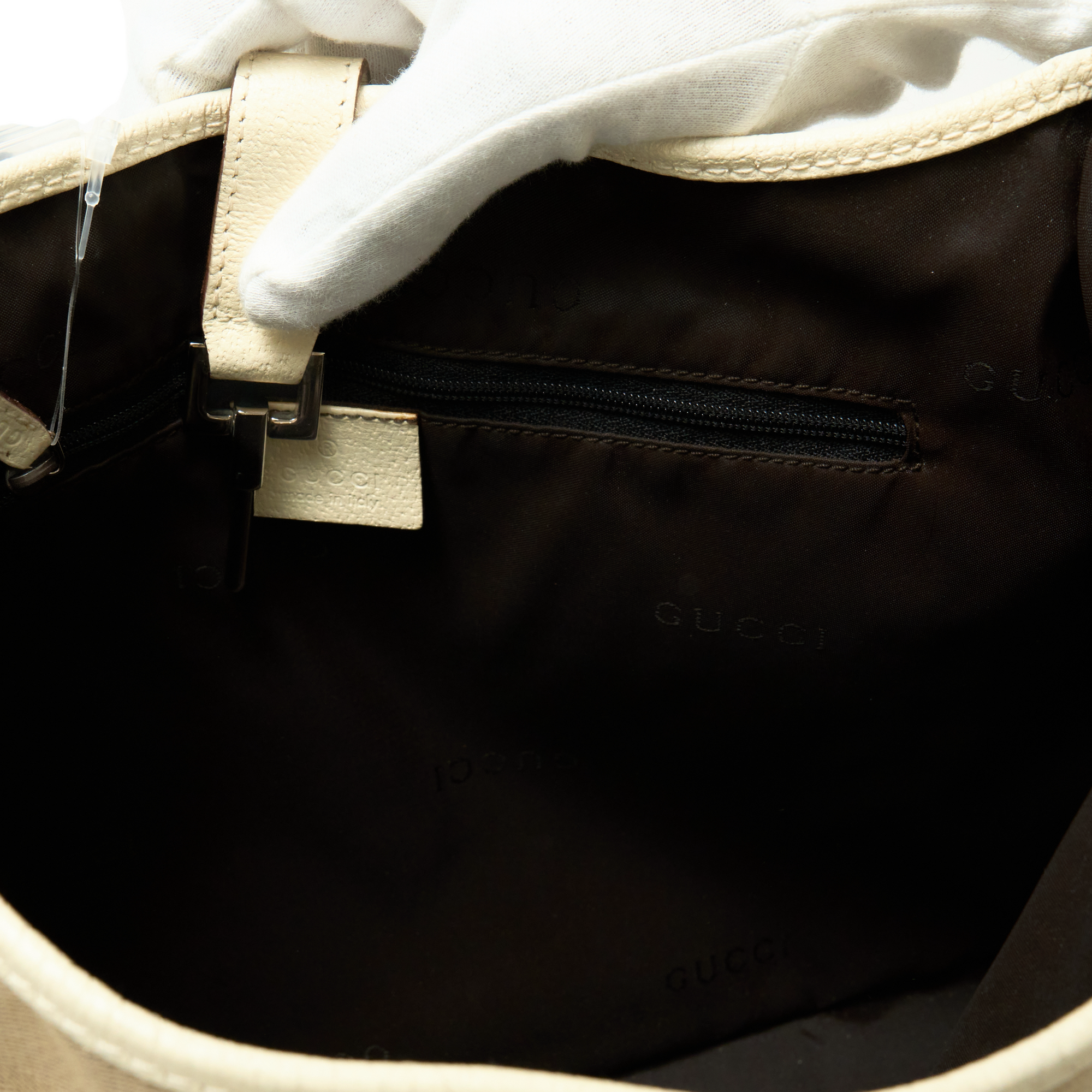 gucci 2000s tan jackie bag