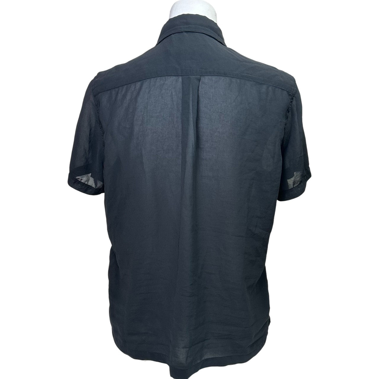 comme des garçons black ruffle top