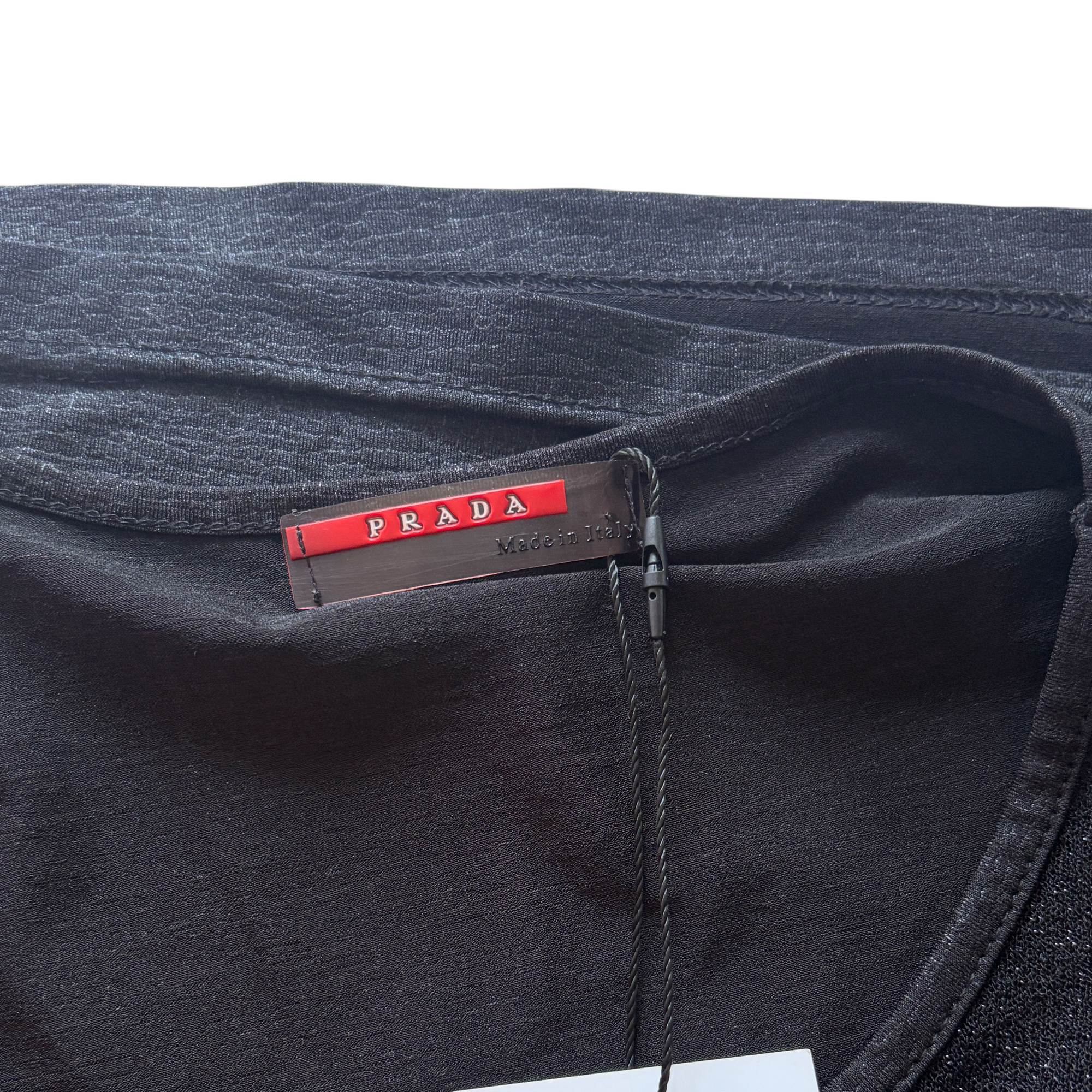 prada sport 2000s black top