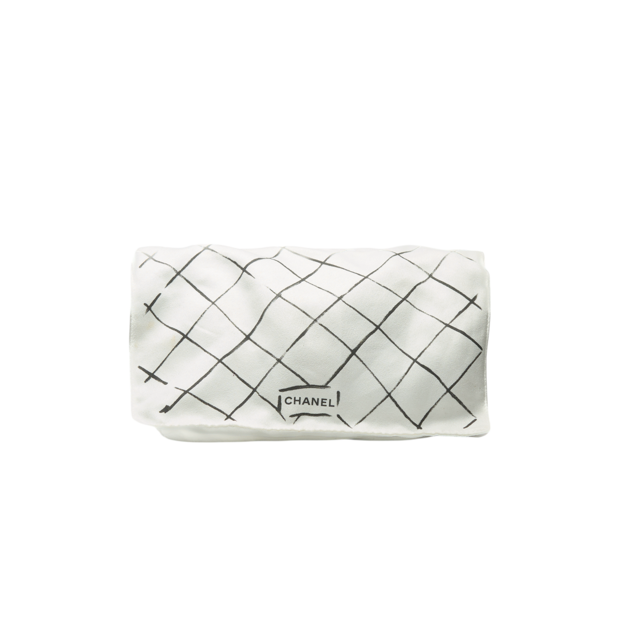 chanel 2010s blue python flap bag