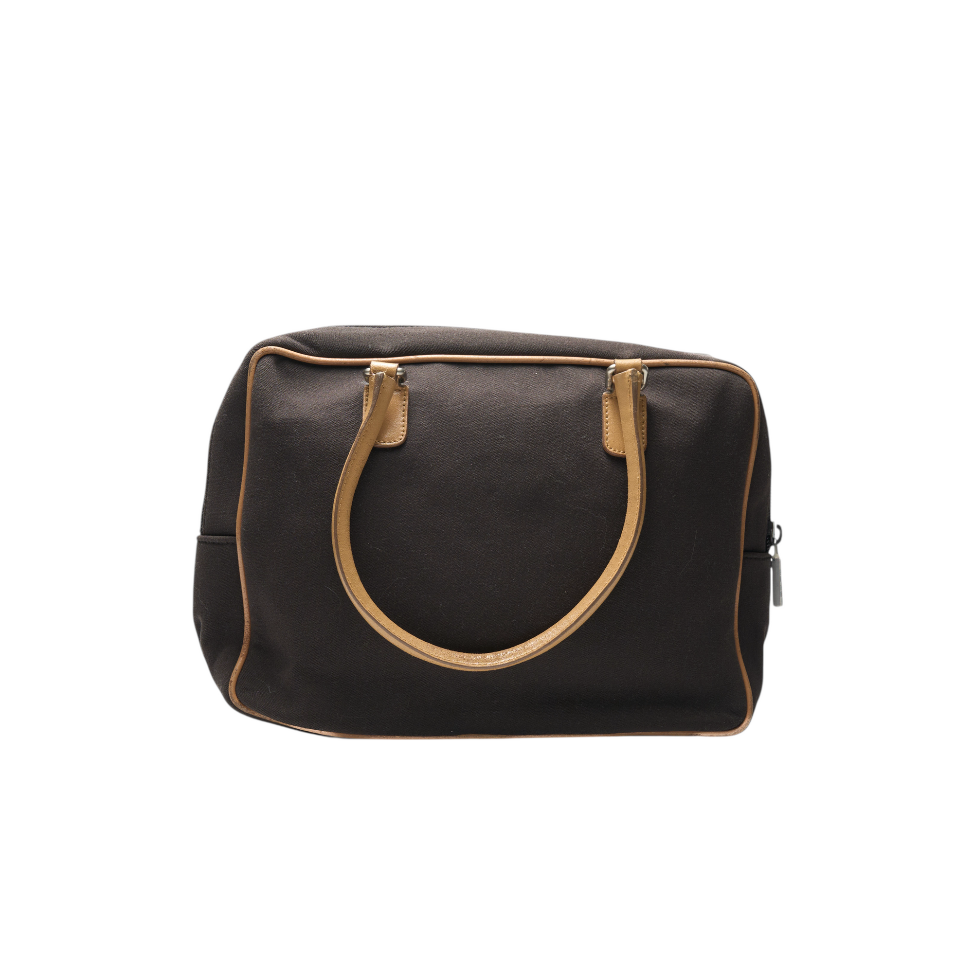 miu miu 2000s brown shoulder bag