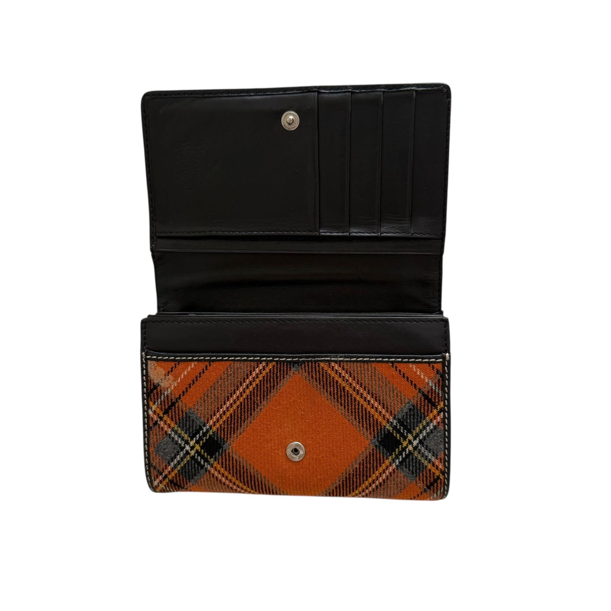 vivienne westwood plaid wallet