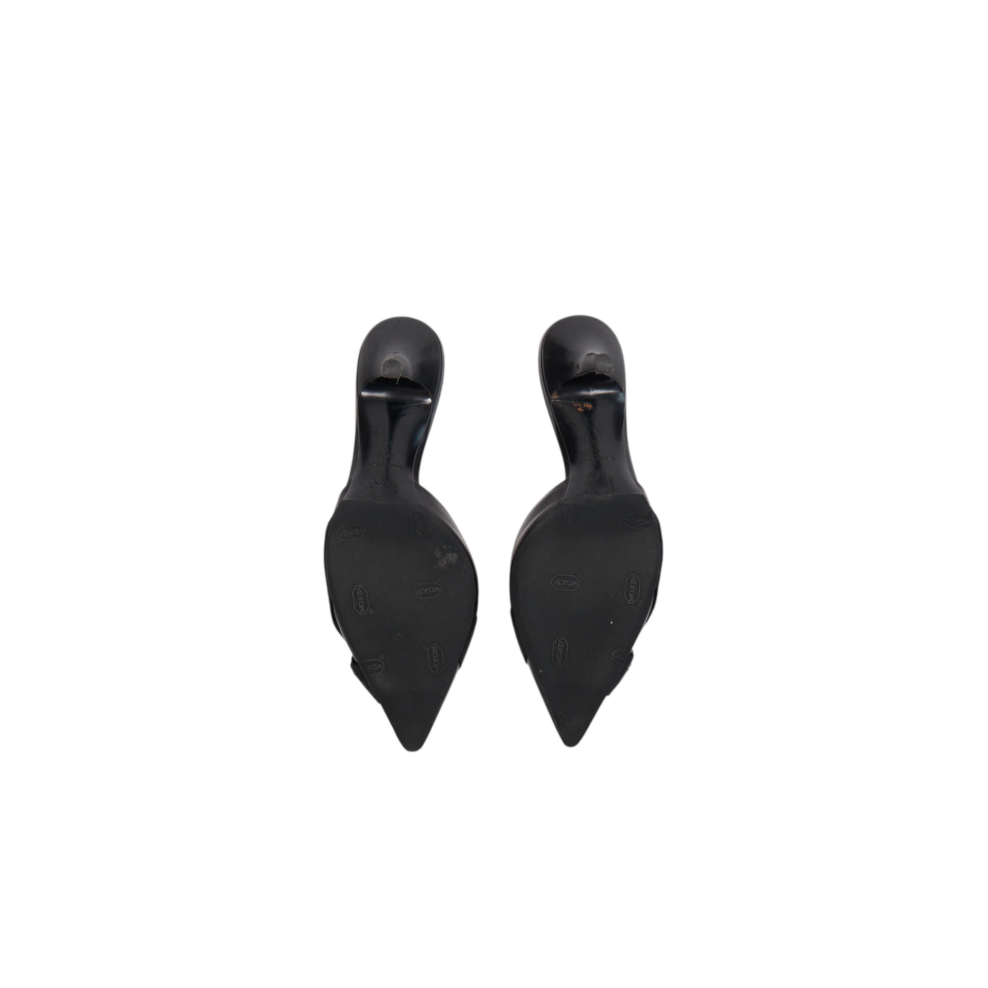 christian dior 2000s black kitten heels