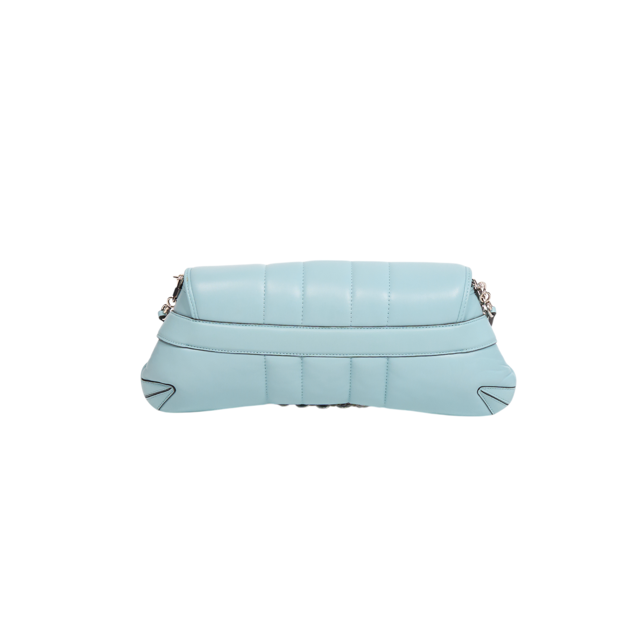 gucci f/w 2023 blue horsebit bag