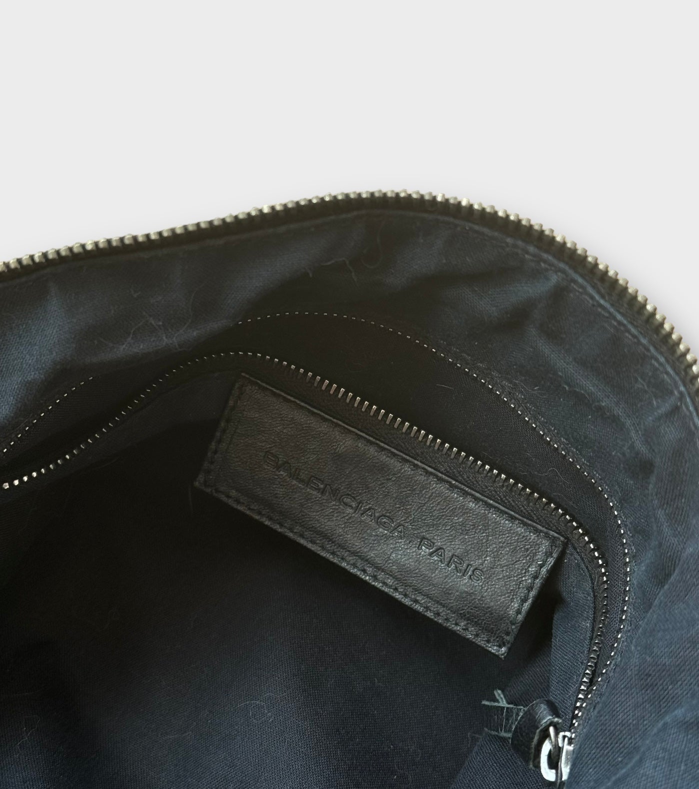 balenciaga 2000s black city bag