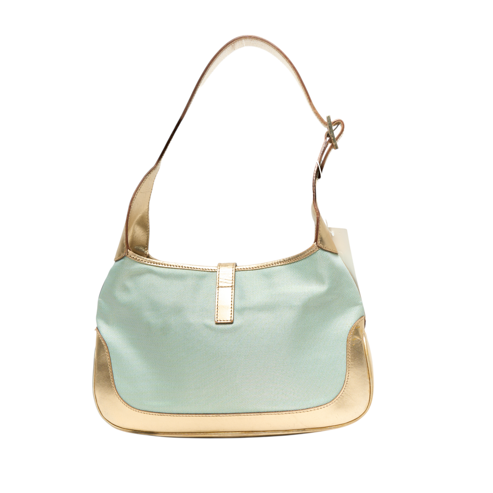 gucci 2000s blue jackie bag