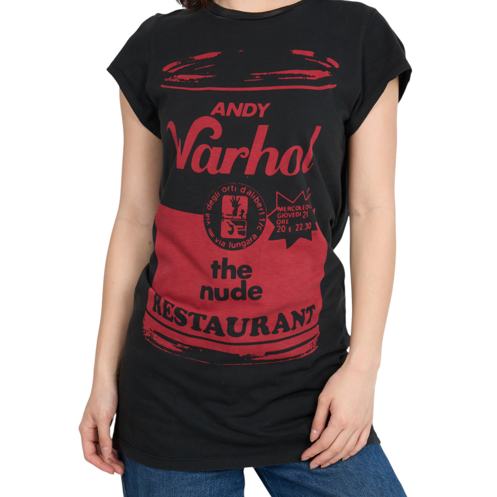 hysteric glamour andy warhol black top