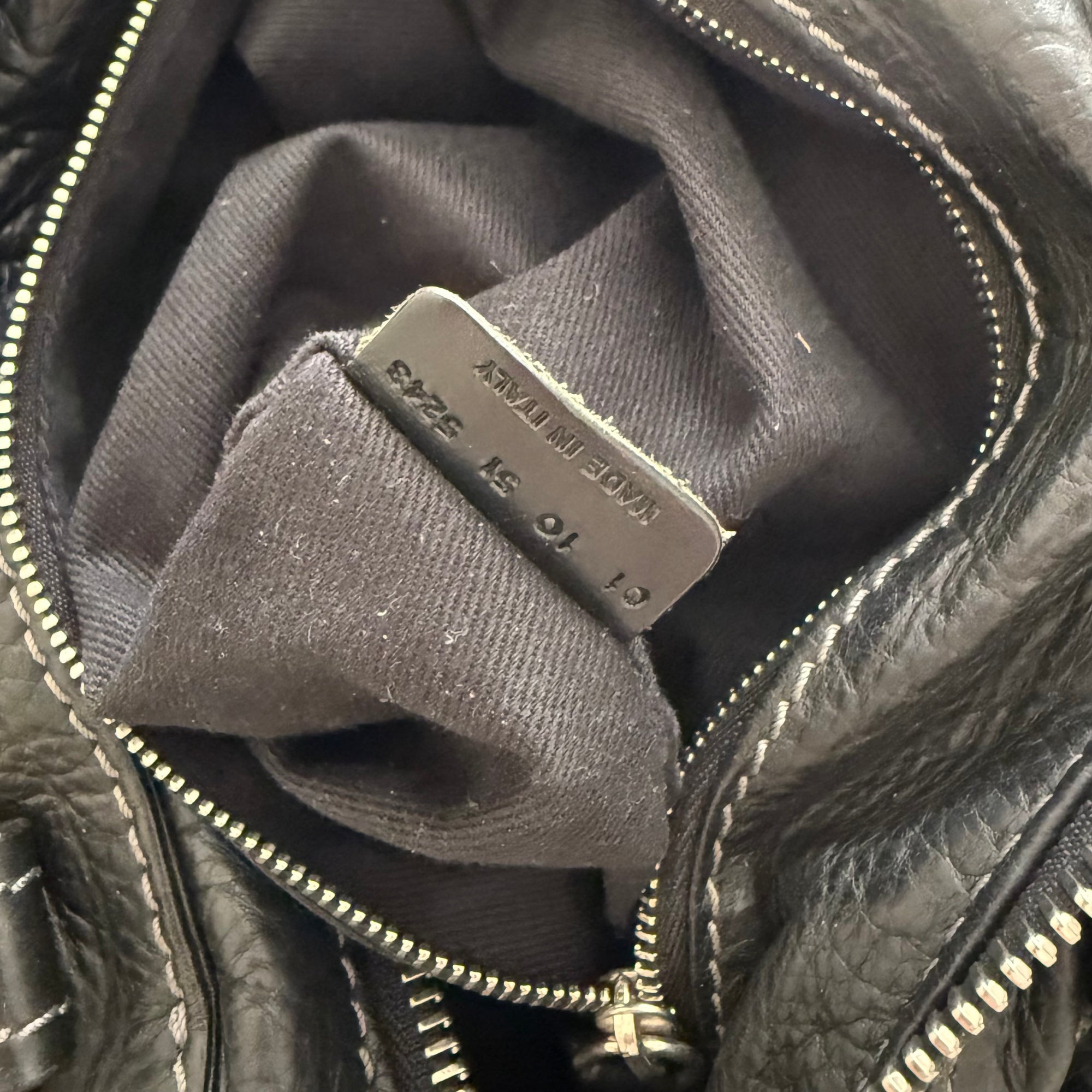 chloé 2000s black paddington bag