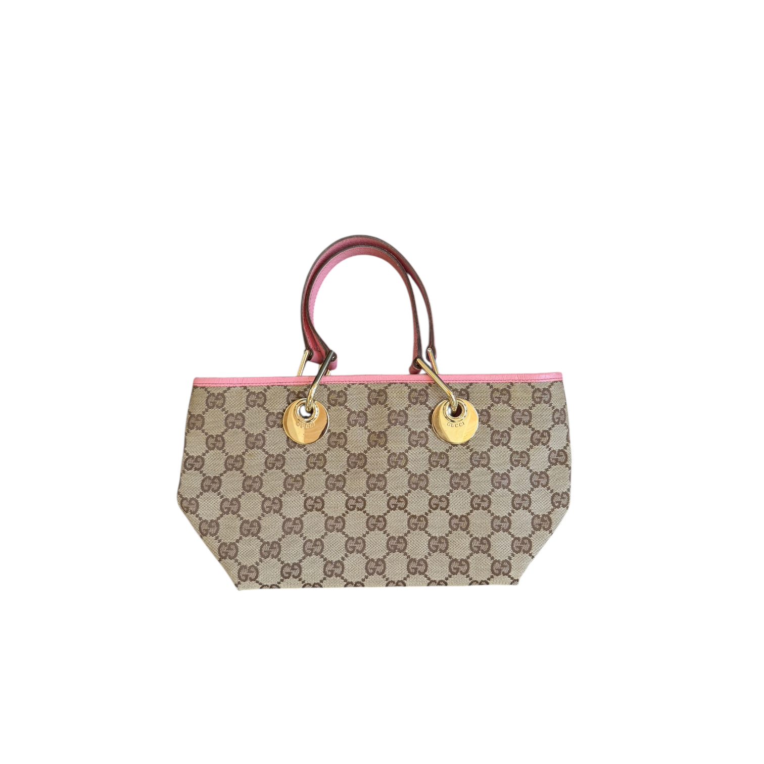 gucci 2000s pink mini hand bag