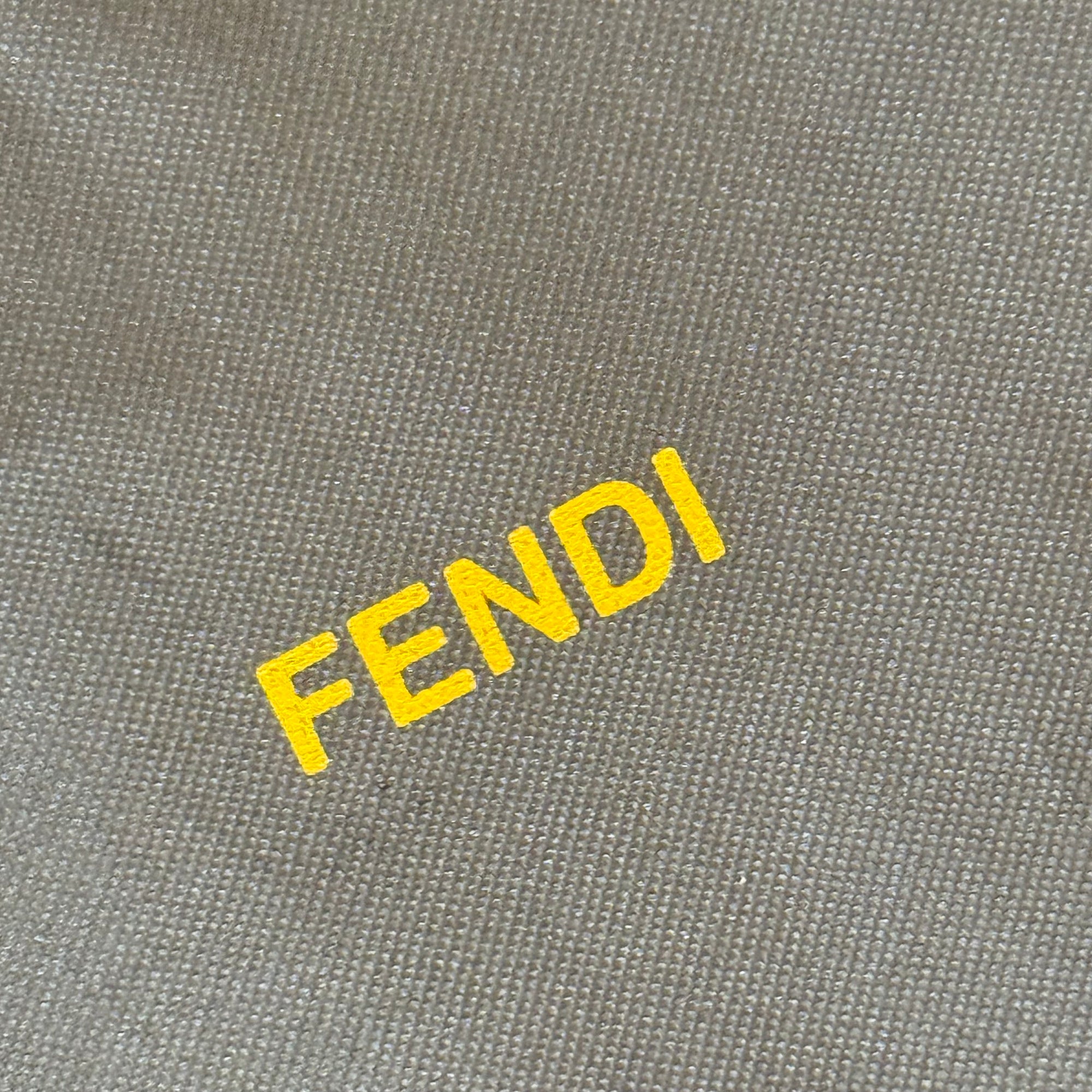 fendi 2000s black shoulder bag