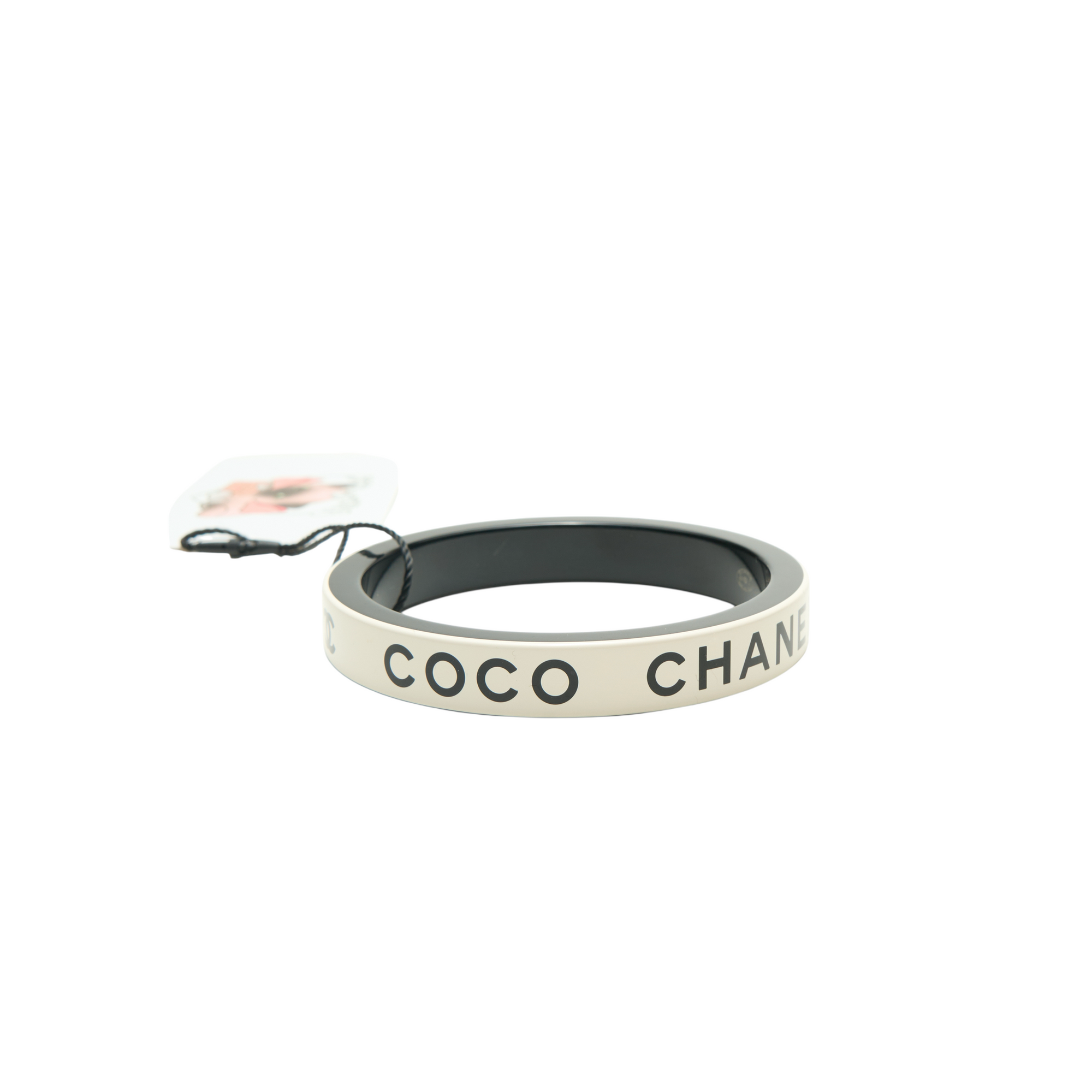 chanel 2022 white cuff bracelet