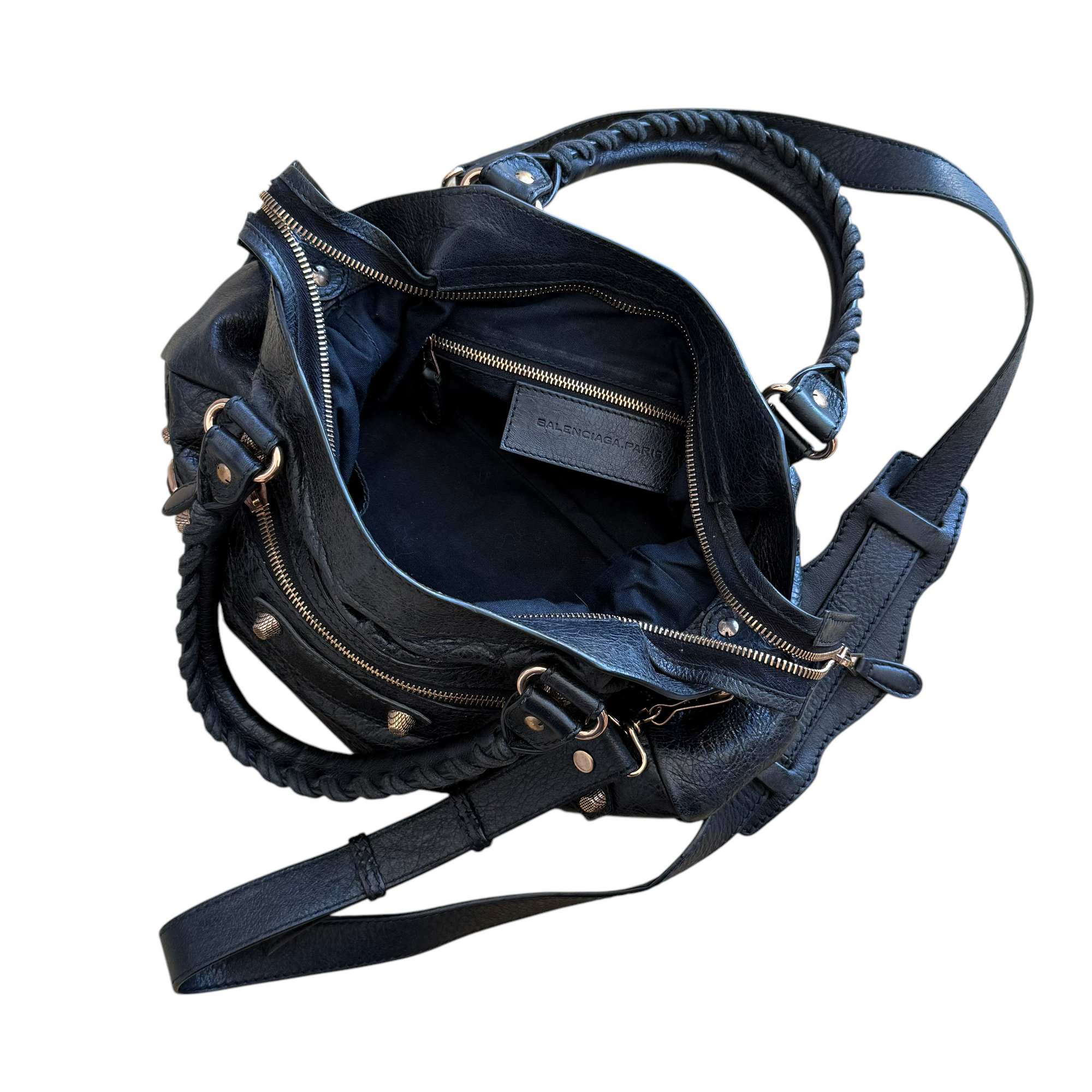 balenciaga black city bag
