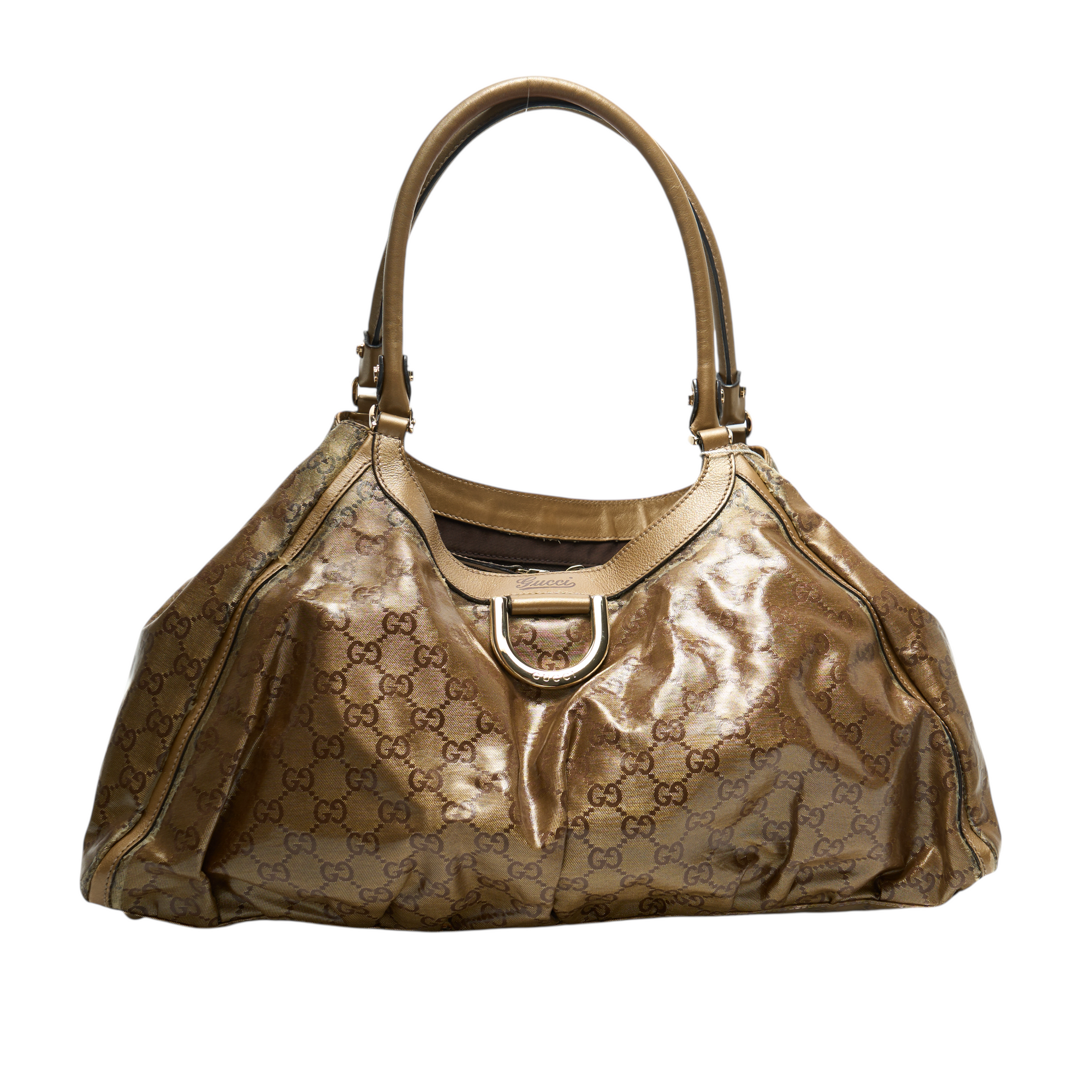 gucci 2000s brown abbey bag