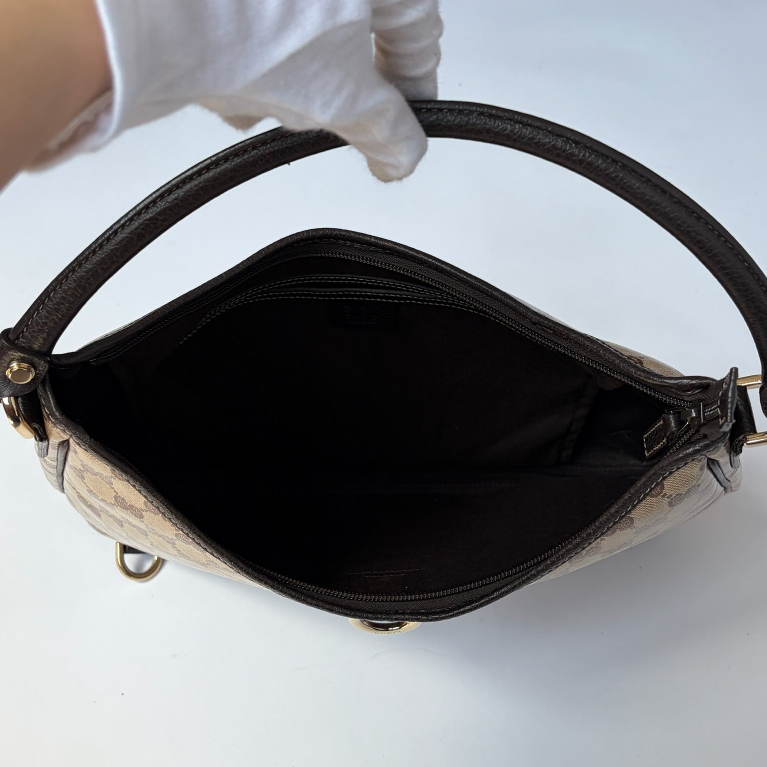 gucci 2000s abbey hobo bag