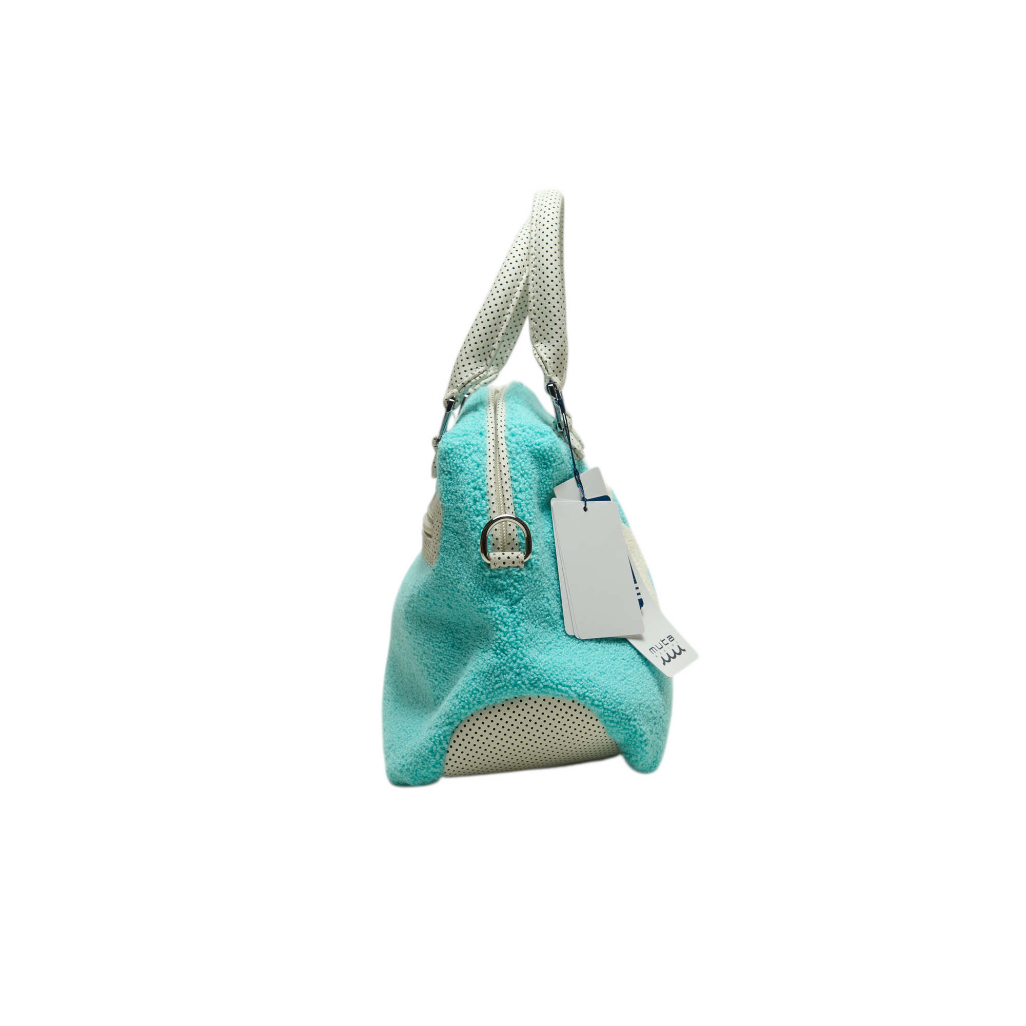 muta light blue mini 8 bag