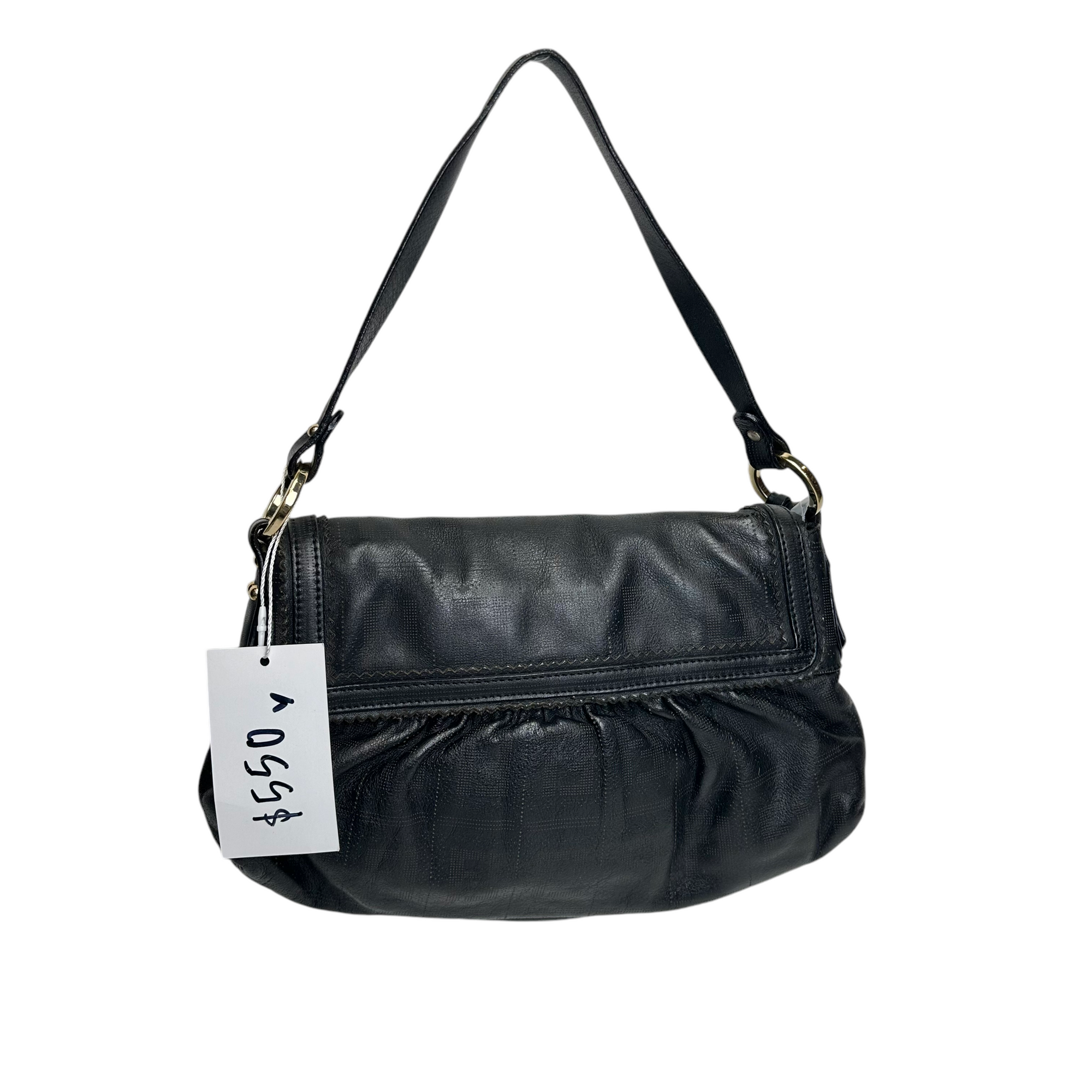 fendi black chef bag