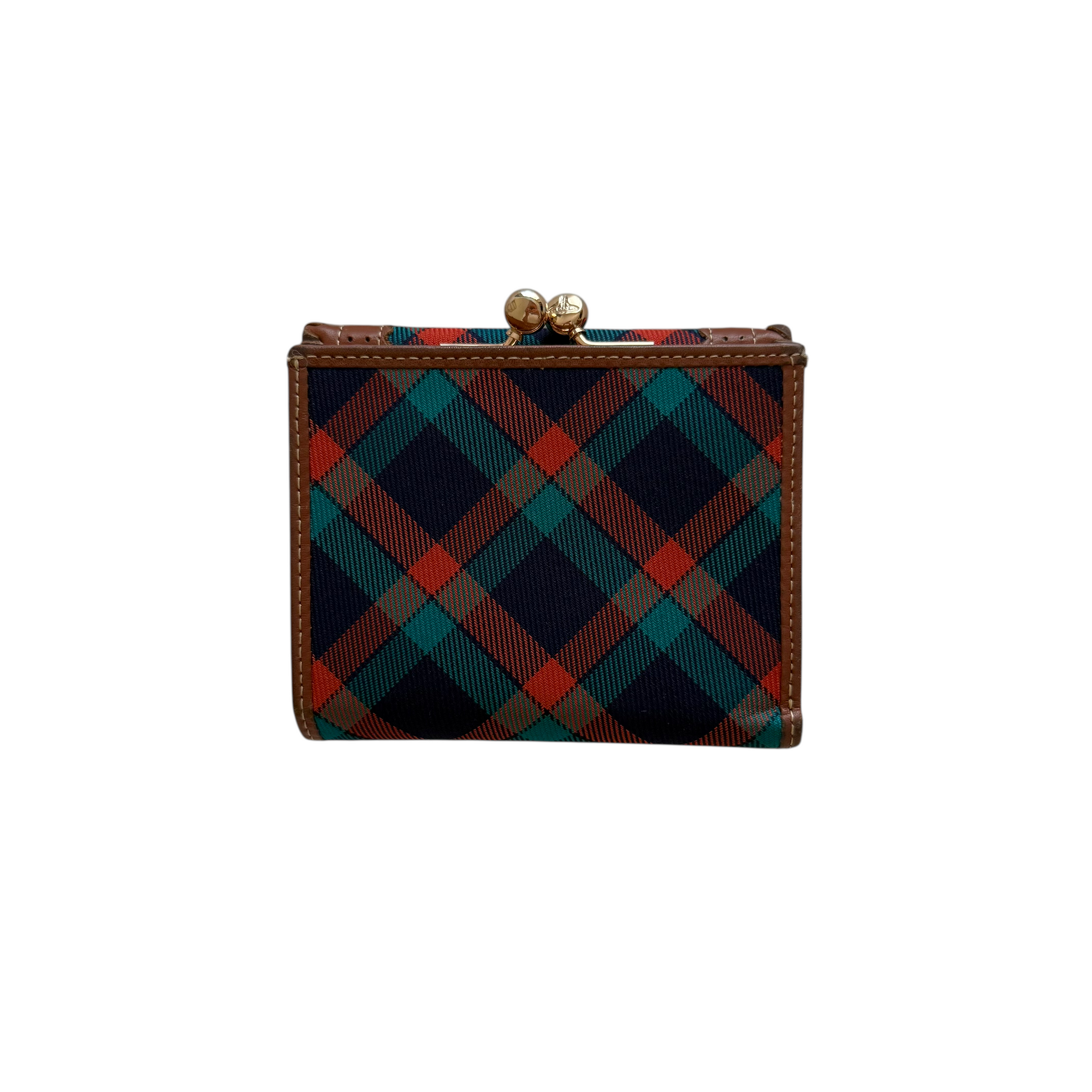 vivienne westwood plaid wallet