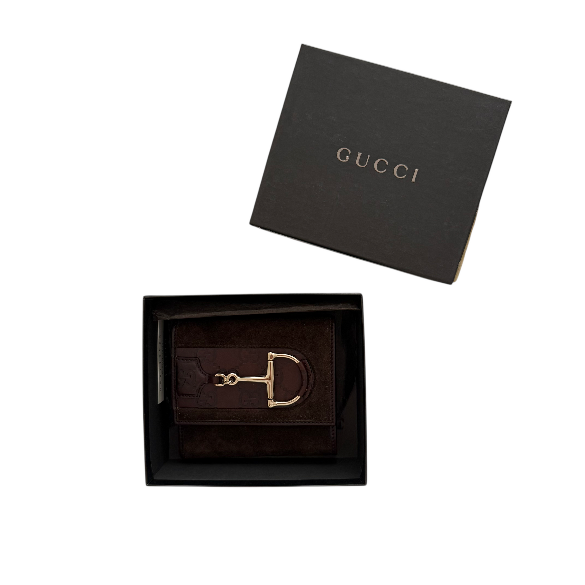 gucci brown wallet