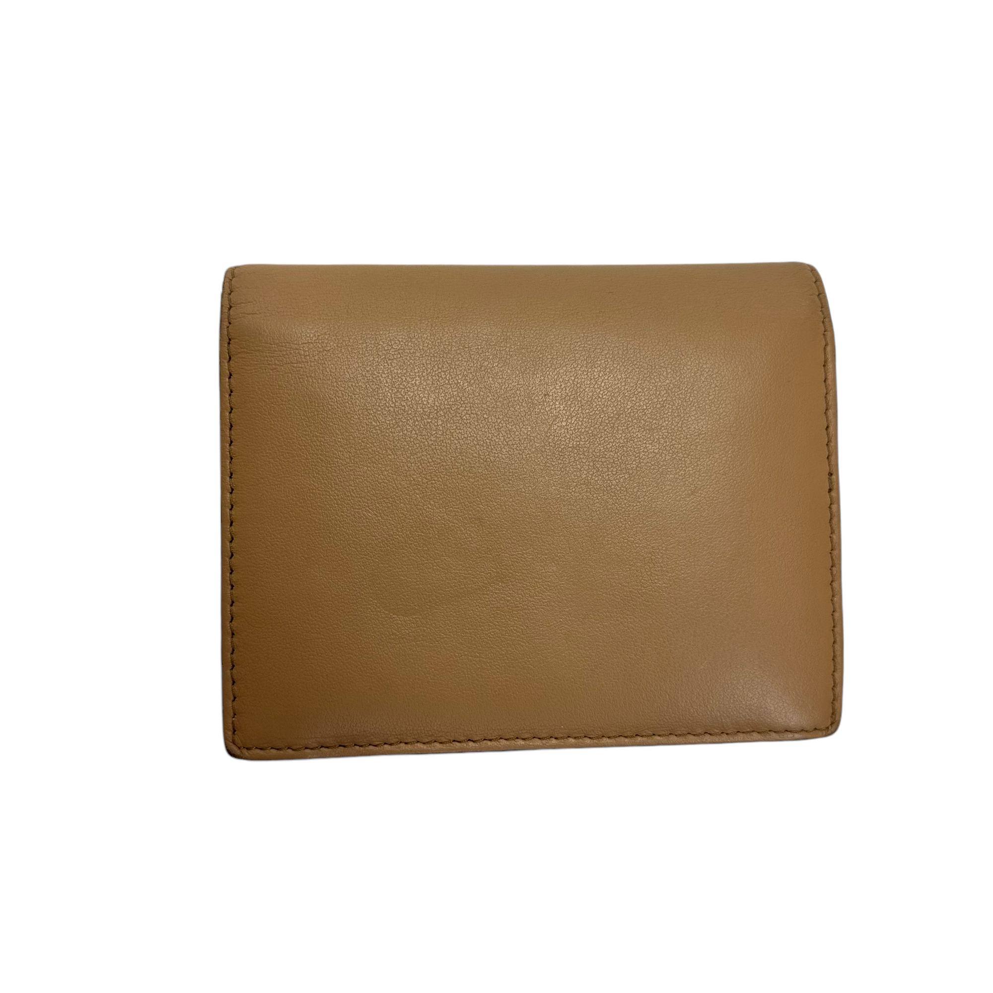 miu miu brown bow wallet