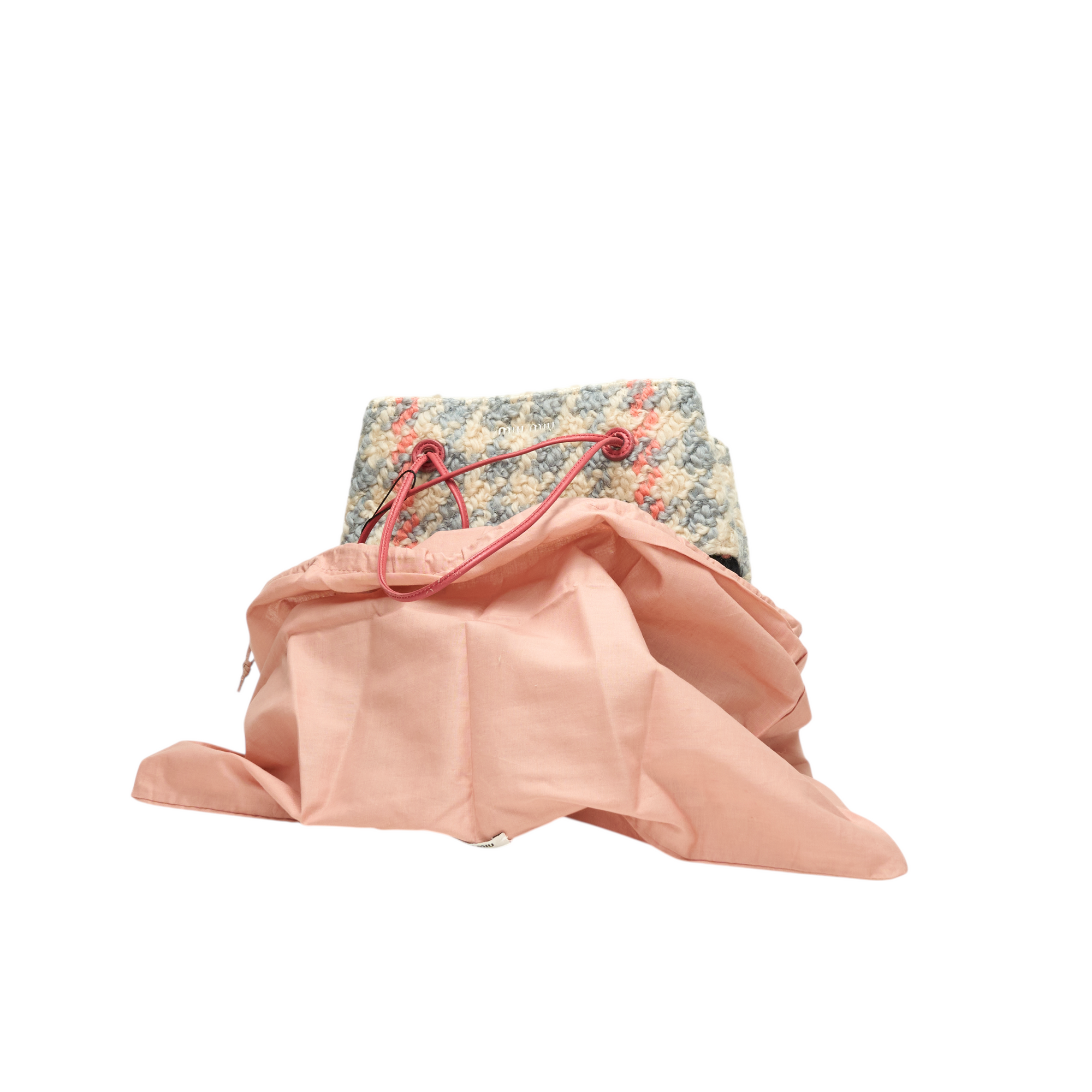 miu miu 2010s wool bag