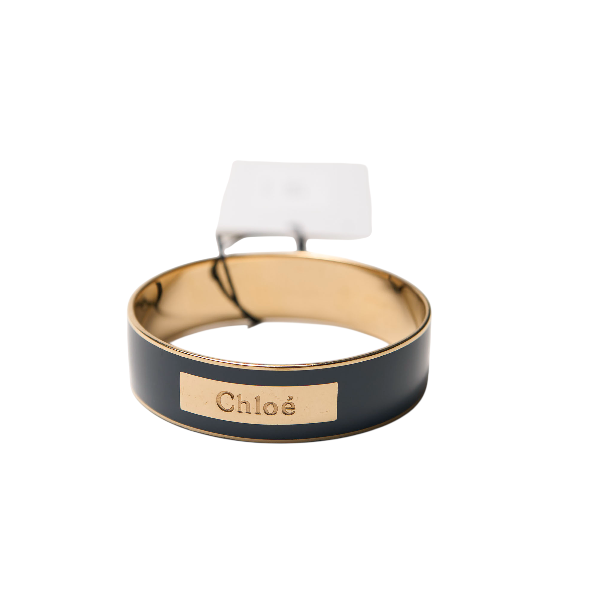 chloé 2000s black bracelet