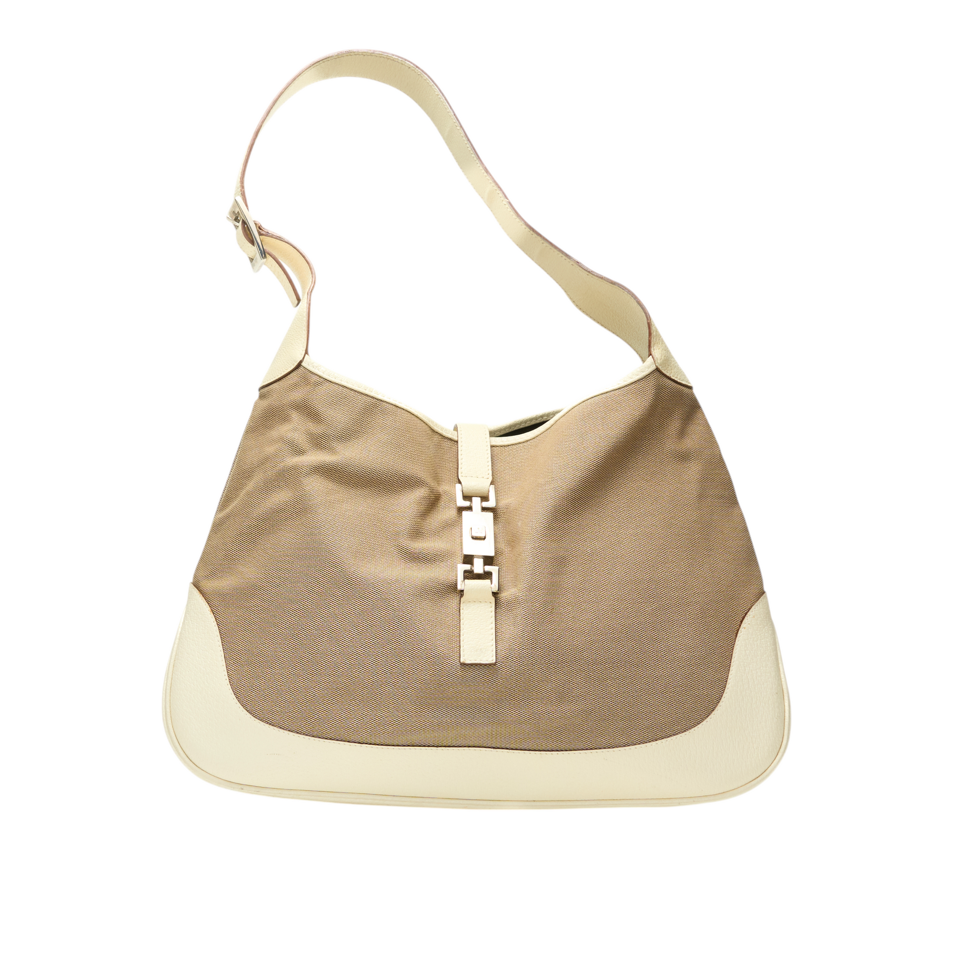 gucci 2000s tan jackie bag
