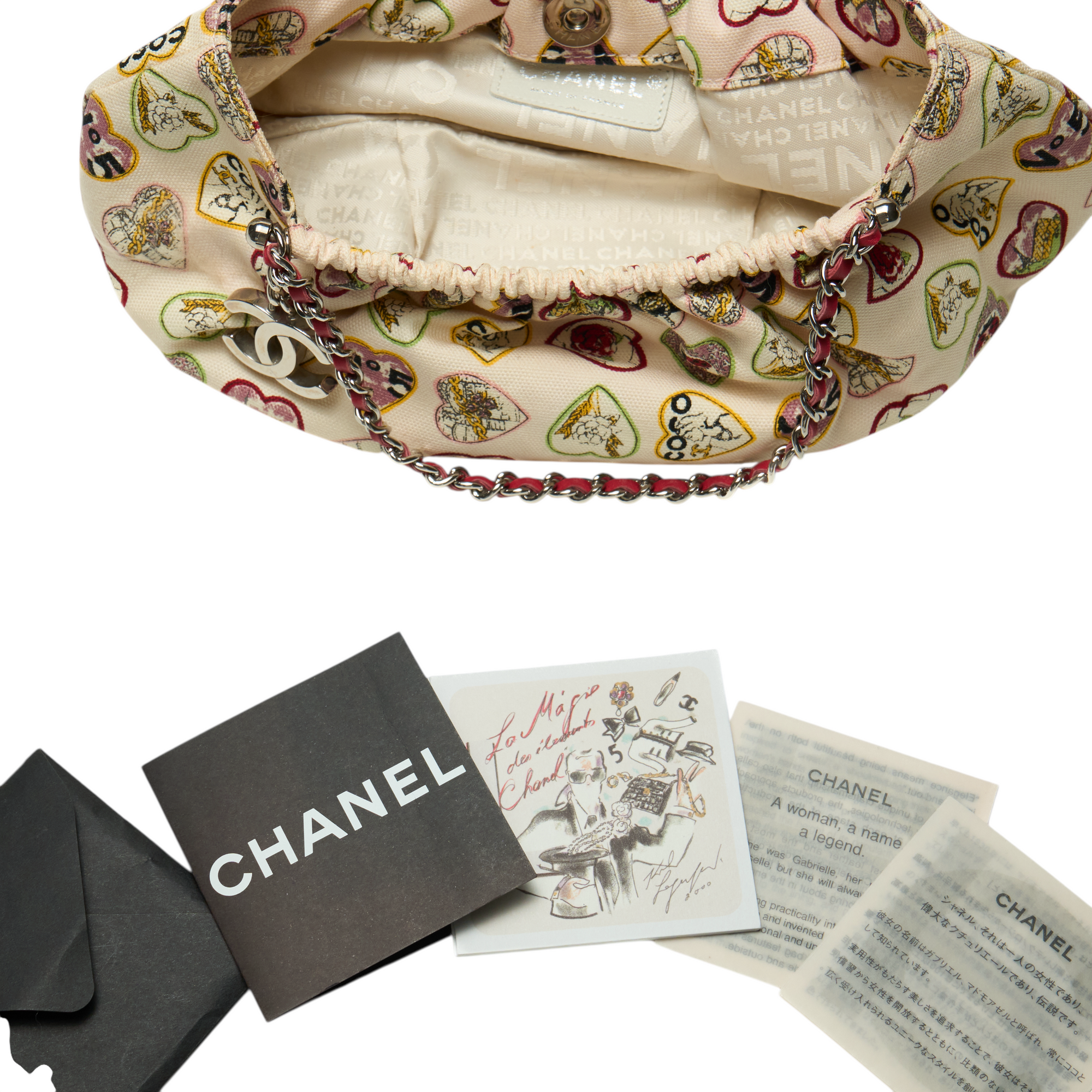 chanel 2006 valentine’s day shoulder bag