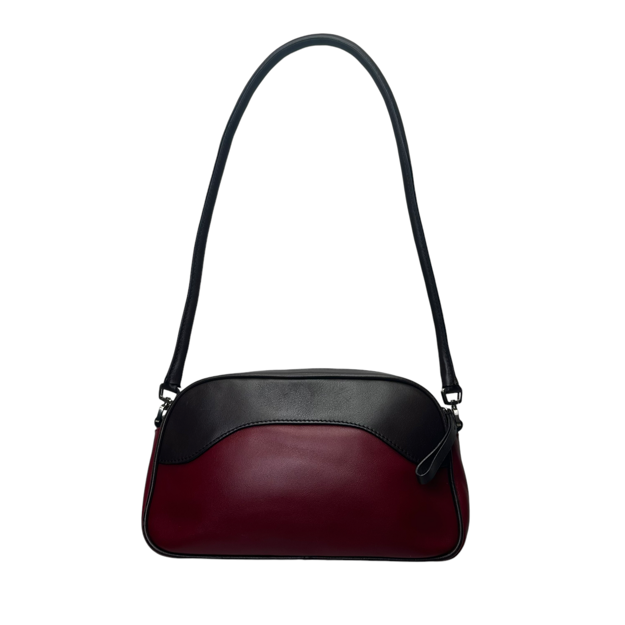 prada bicolor shoulder bag