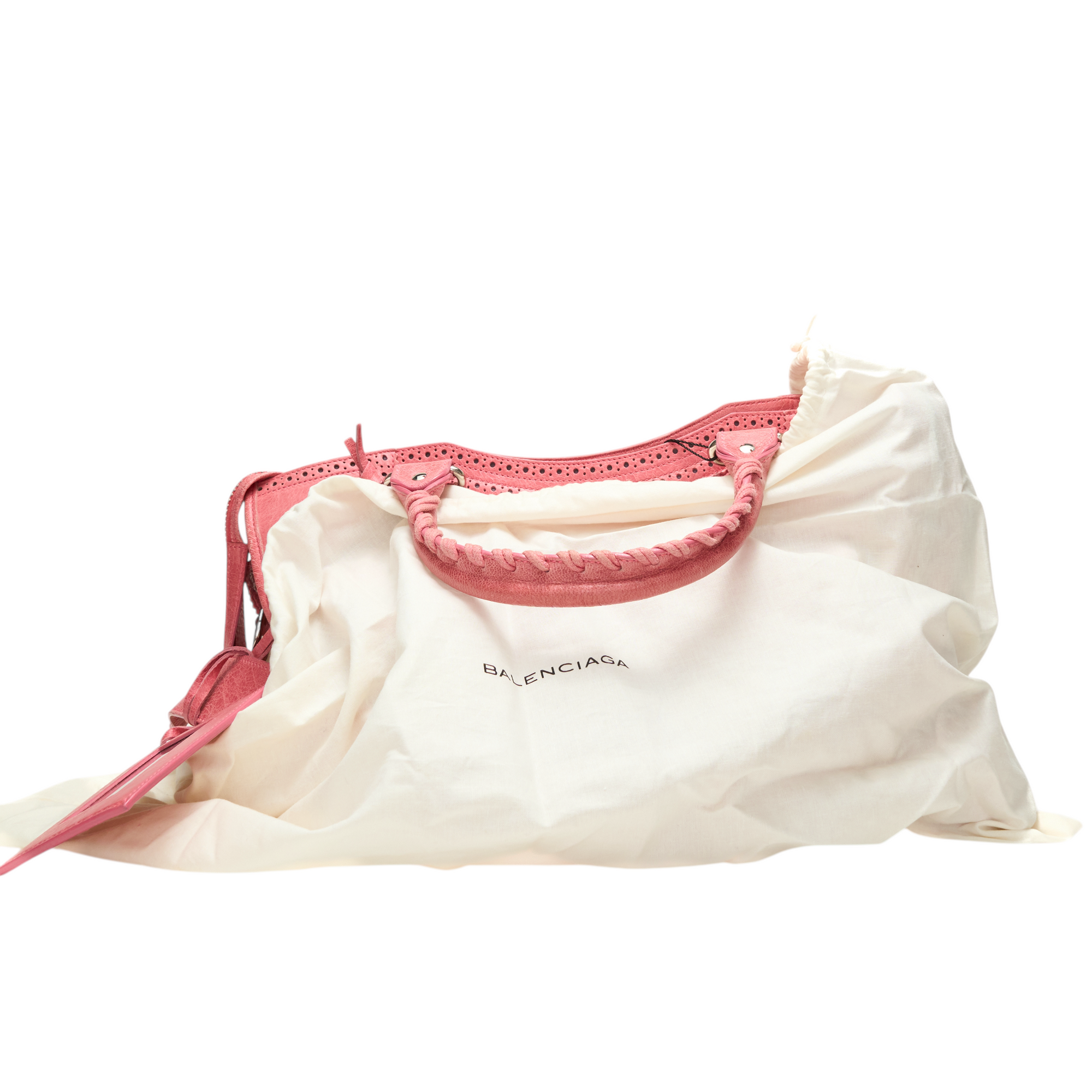 balenciaga 2012 hot pink city bag
