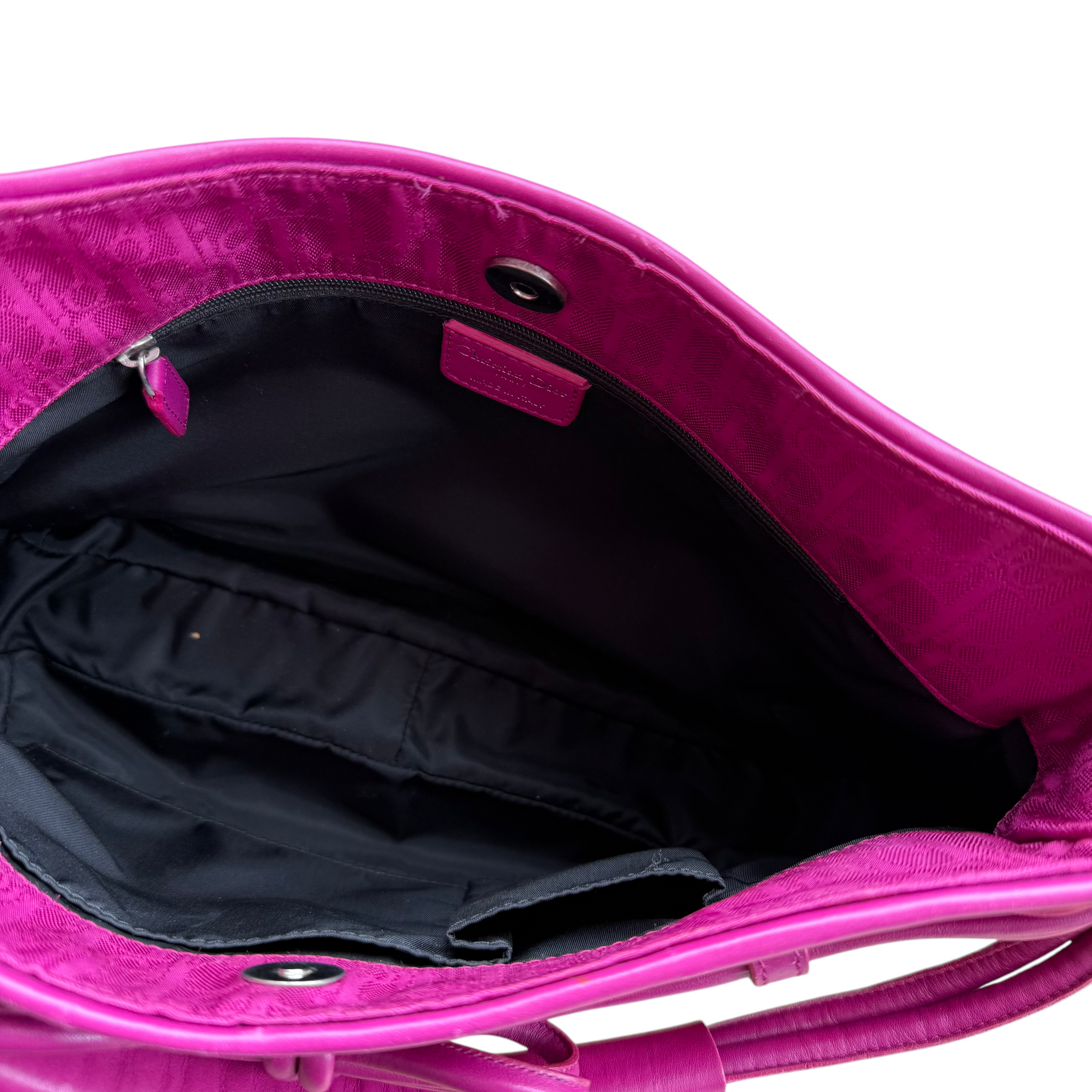 christian dior 2000s pink shoulder bag