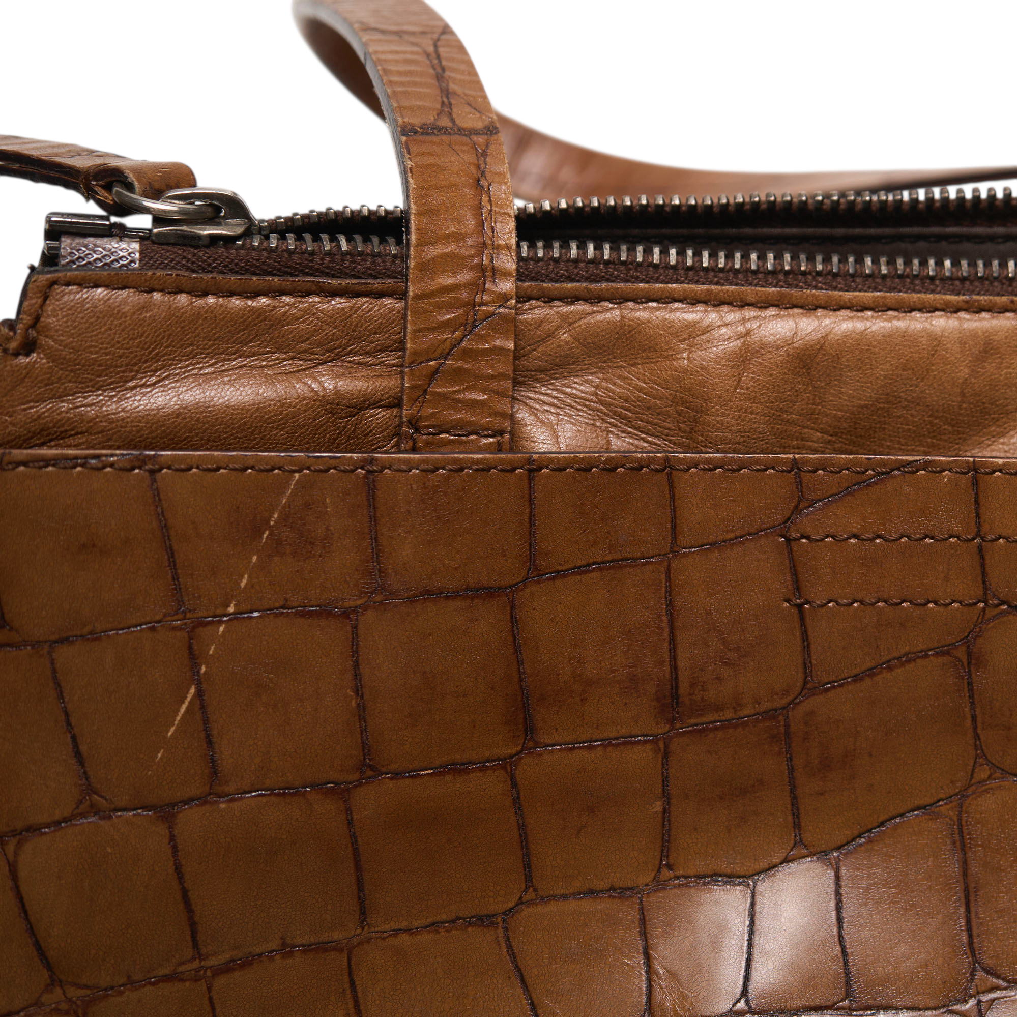 miu miu 2000s brown bow bag