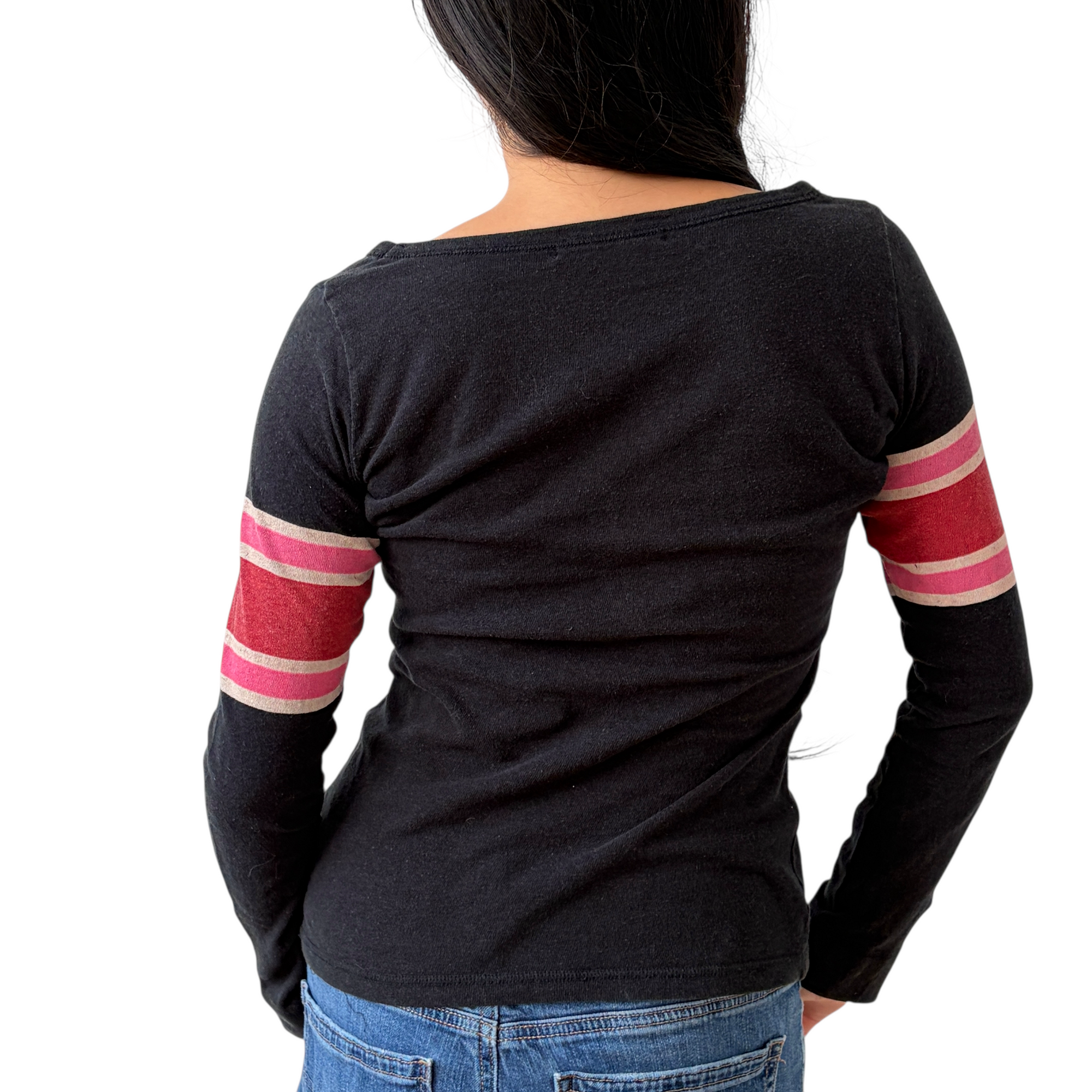 hysteric glamour 90s gray long sleeve top