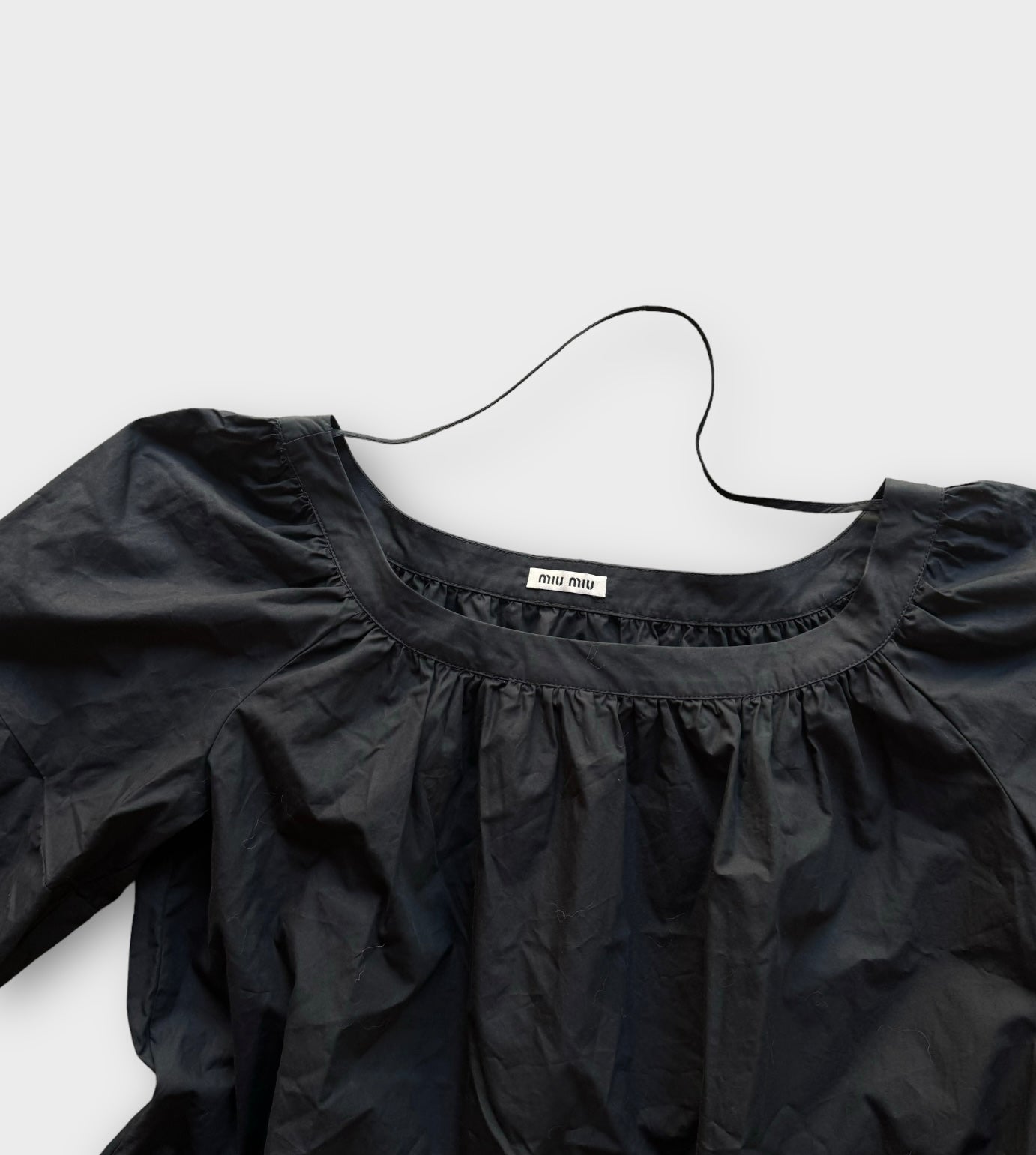 miu miu black top