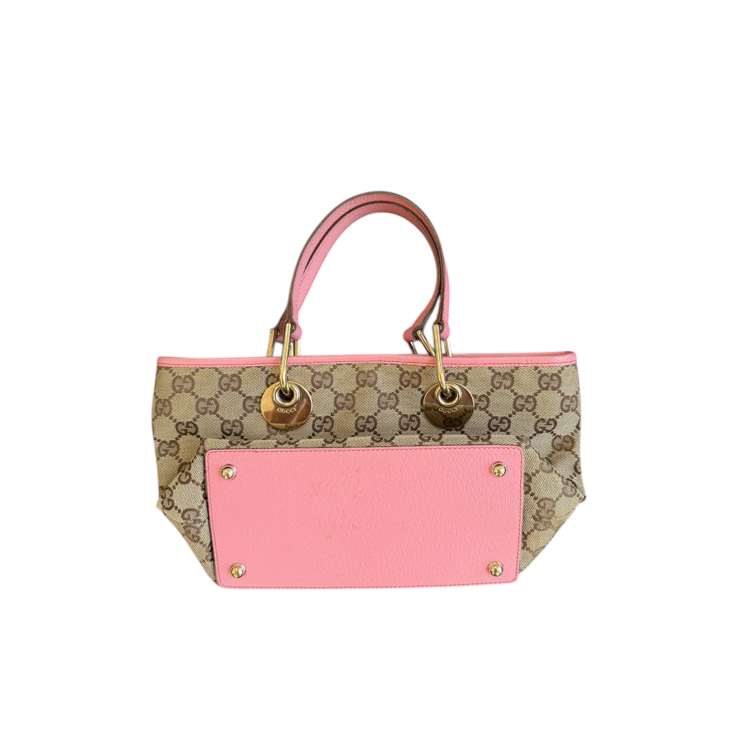 gucci 2000s pink mini hand bag