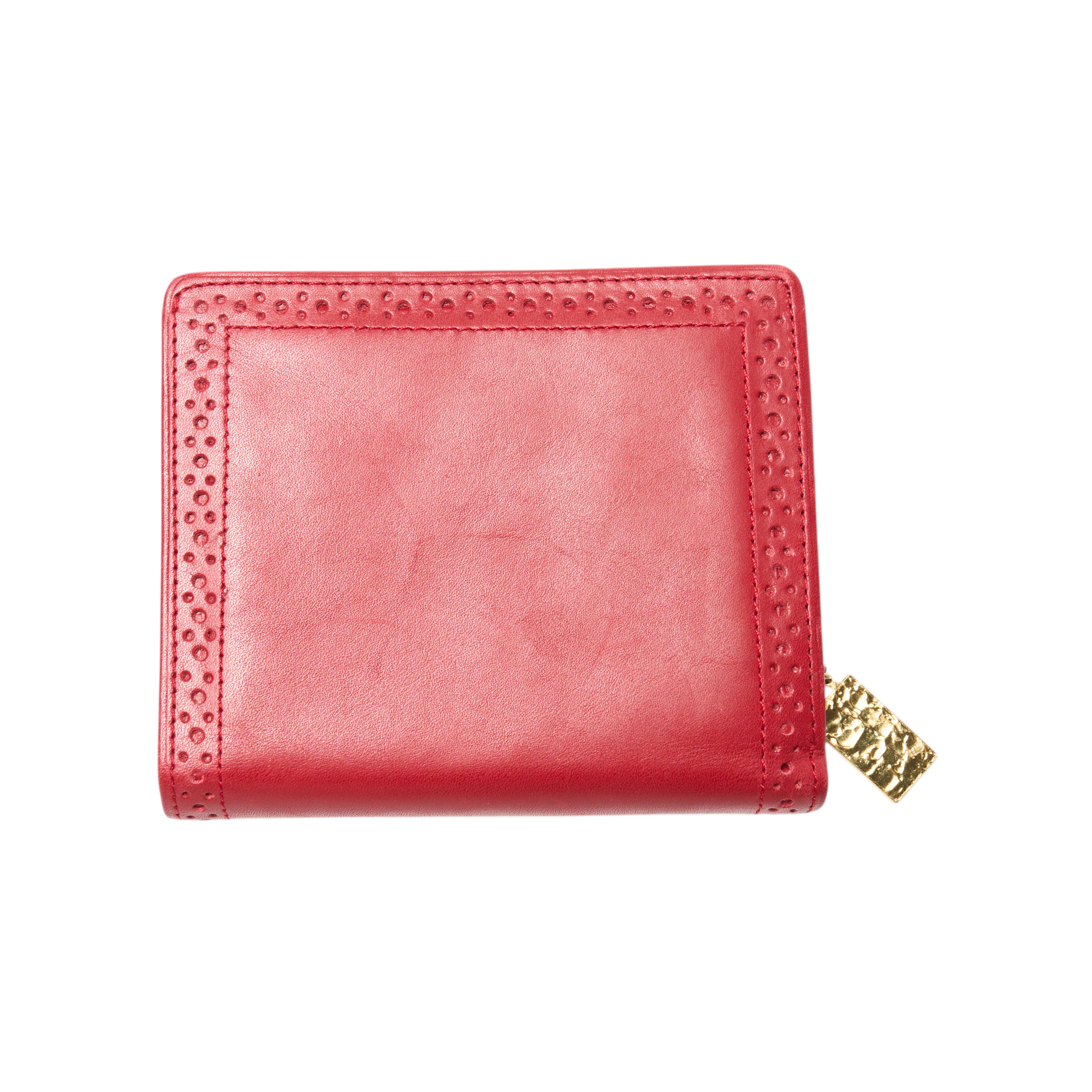 ysl 2000s red wallet