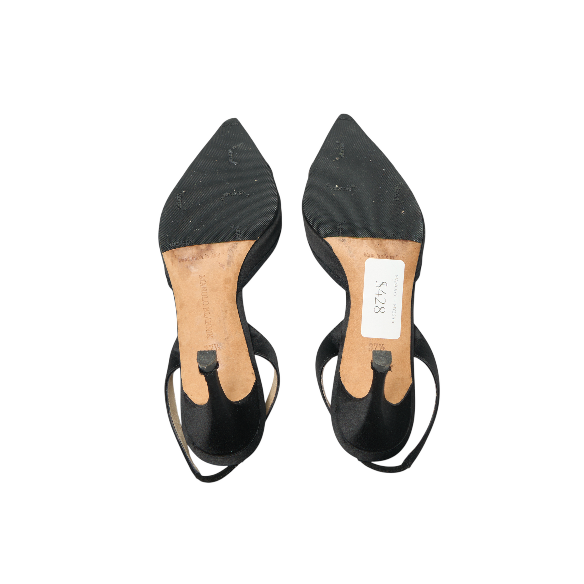 manolo blahnik 2000s black heels